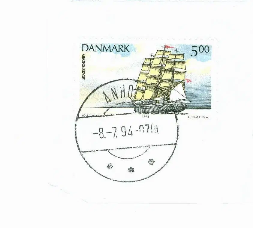 Anholt poststempel 1994