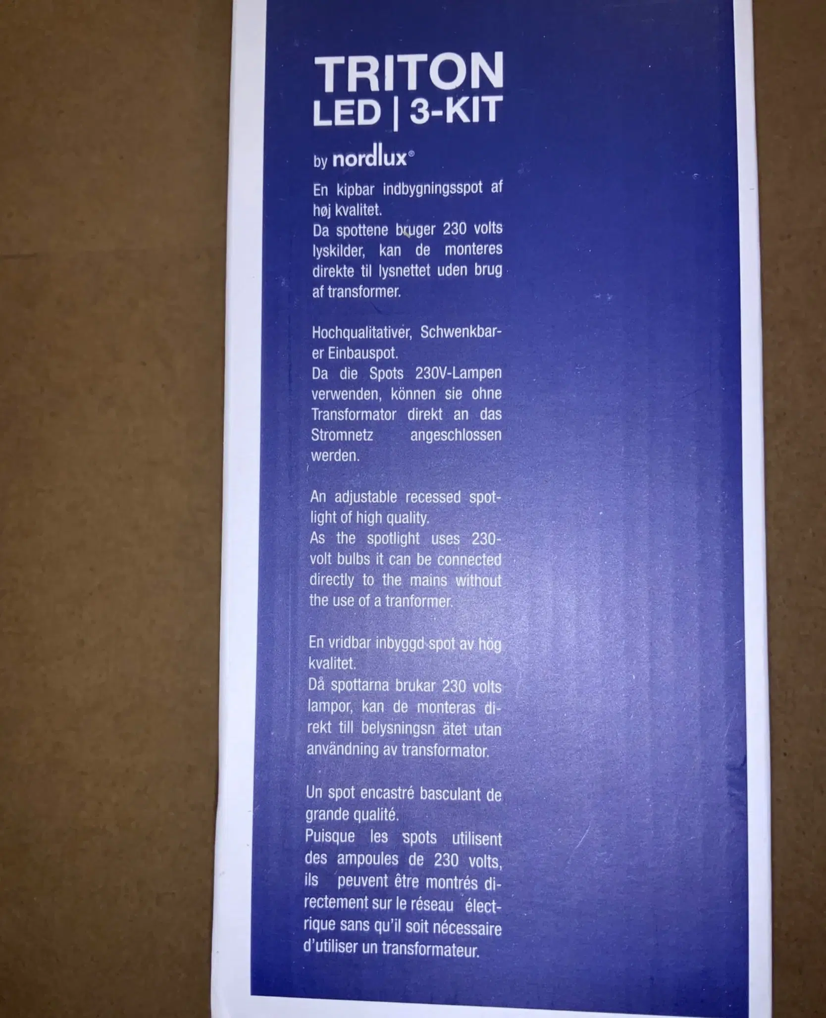 Nordlux LED Triton 3-kit