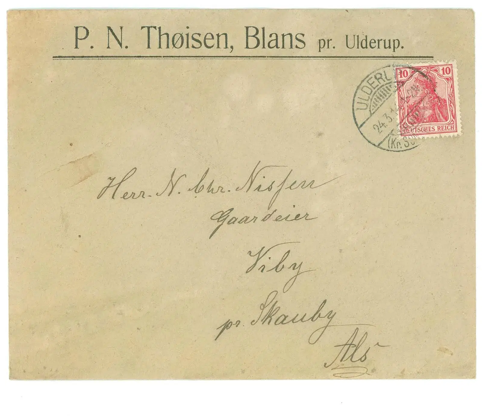 Blans pr Ulderup 1914