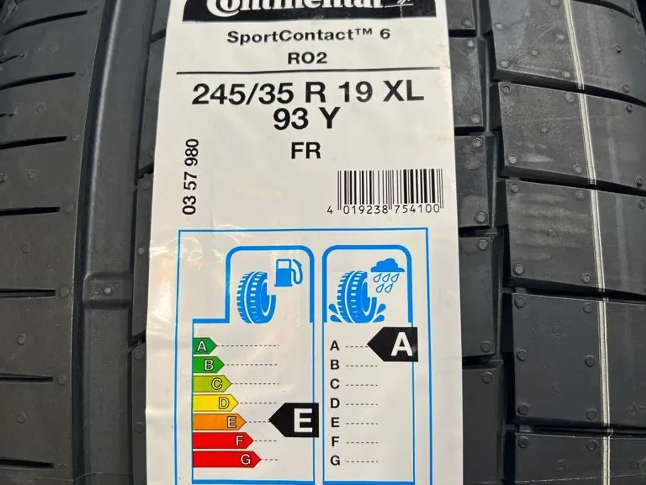 Continental sportcontact 6 245/35 19