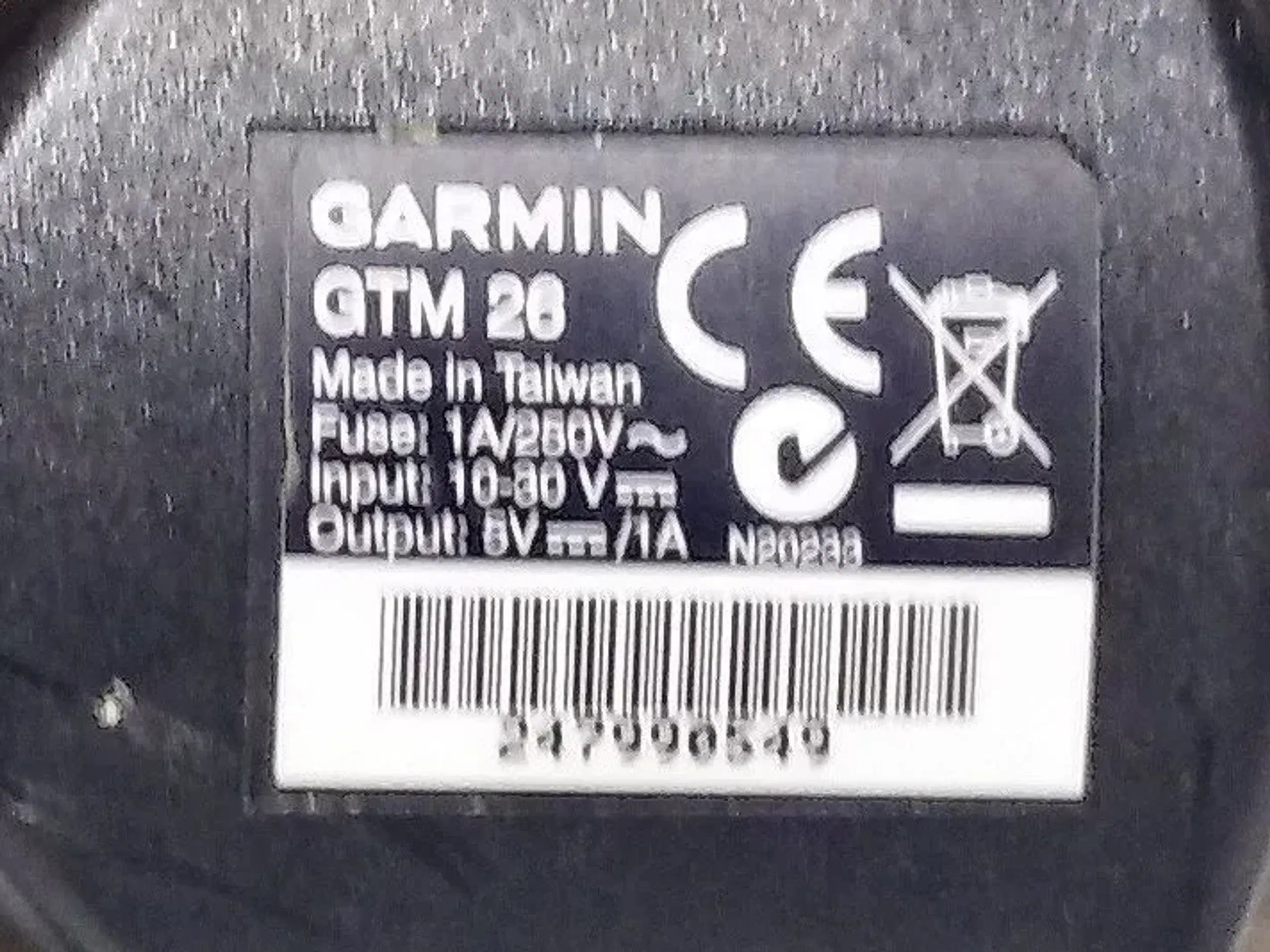 Biladapter Garmin GTM 26