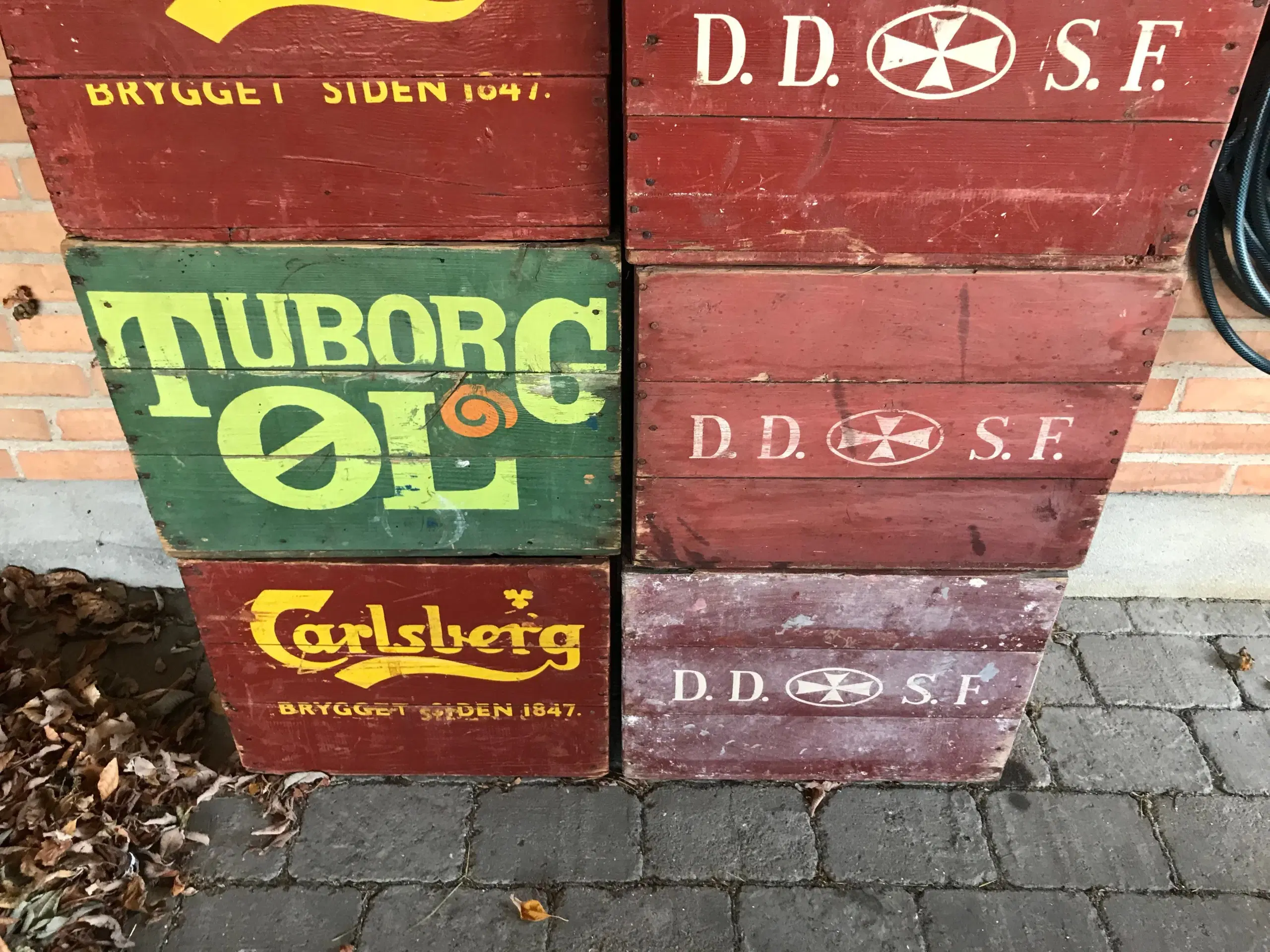 Div retro ølkasser / kasser