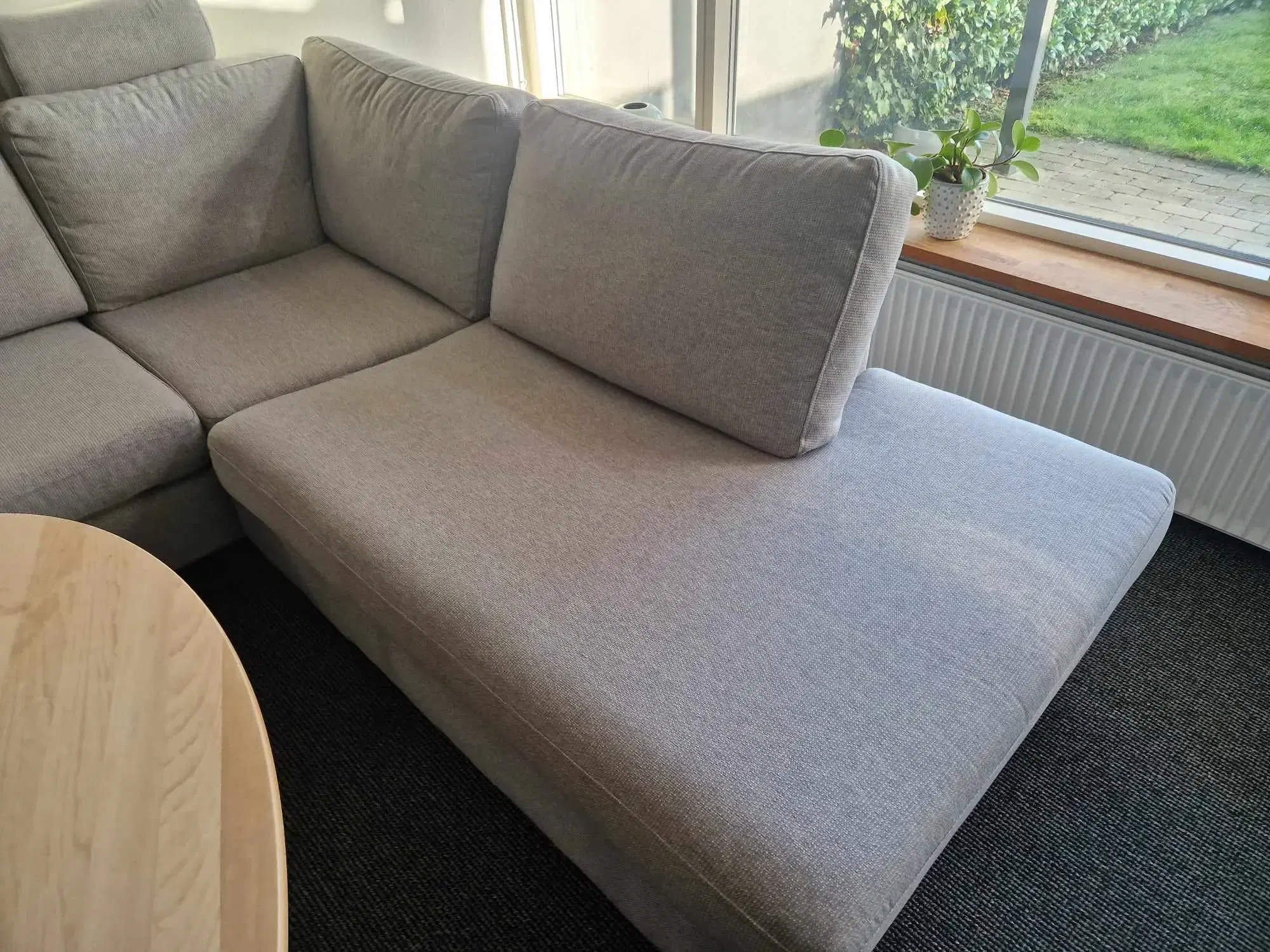 Hjørnesofa stof 7 pers Ny pris: 12798 kr