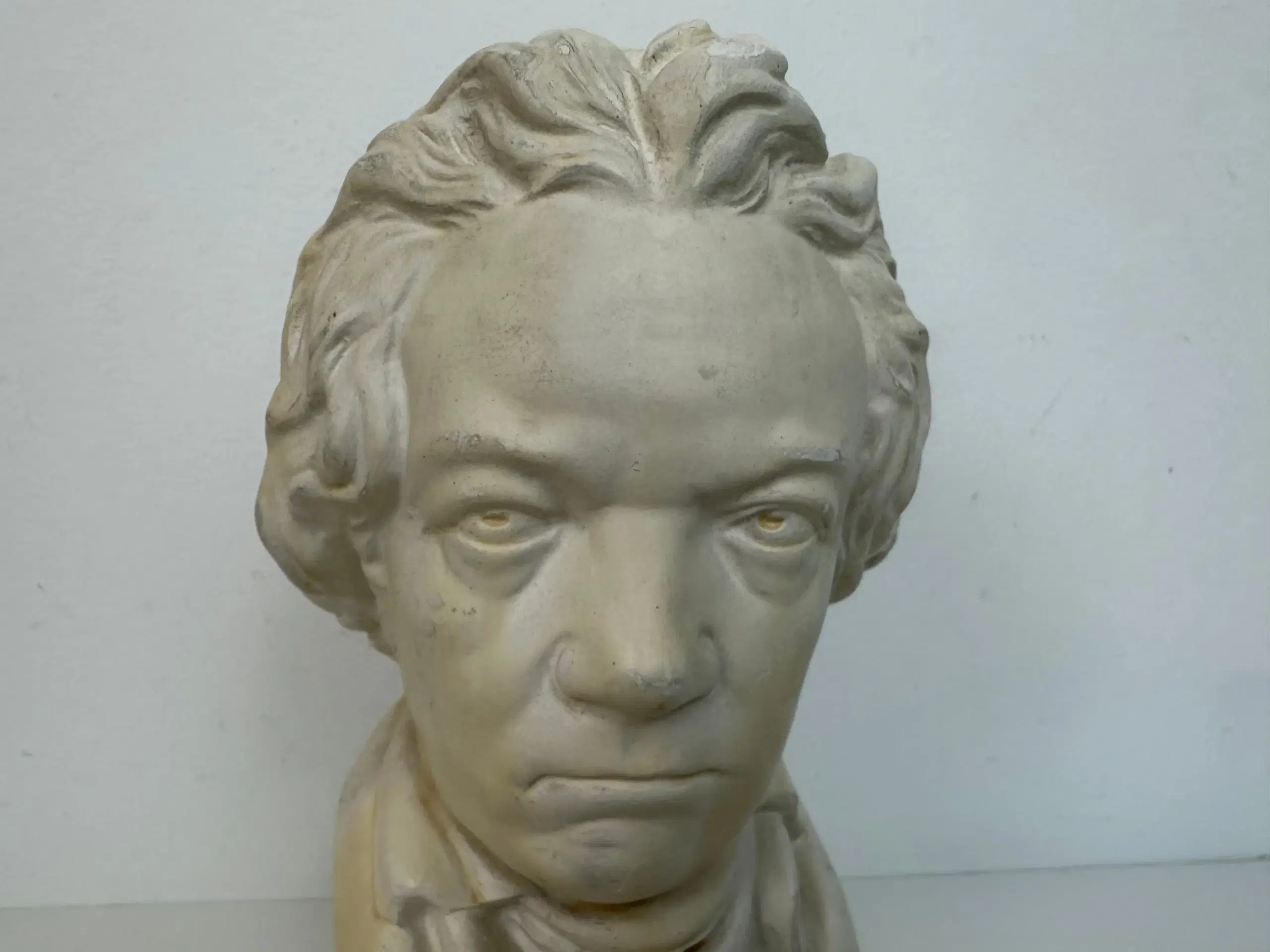 Beethoven gips buste vintage