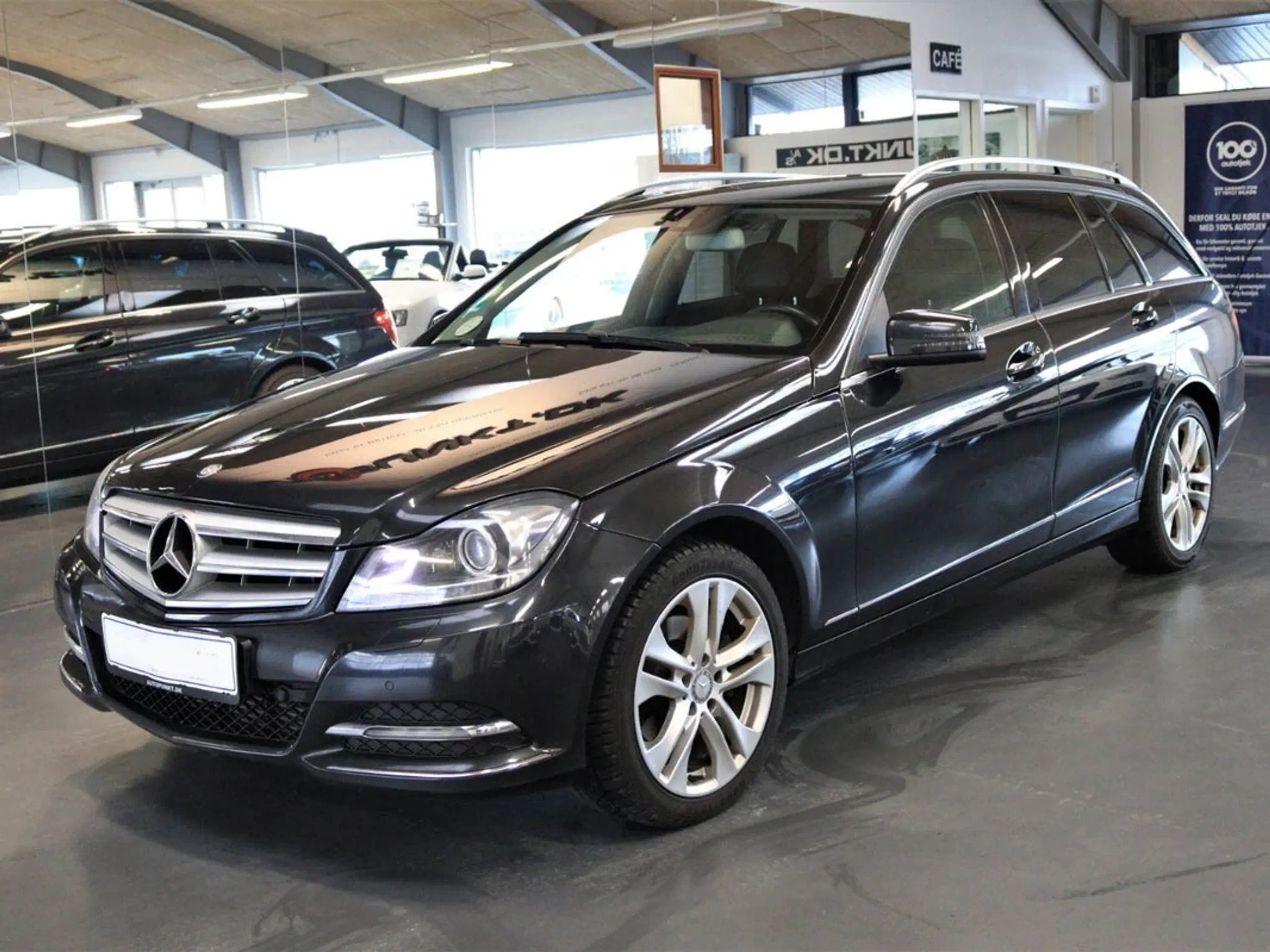 Mercedes c220 cdi blue stationcar