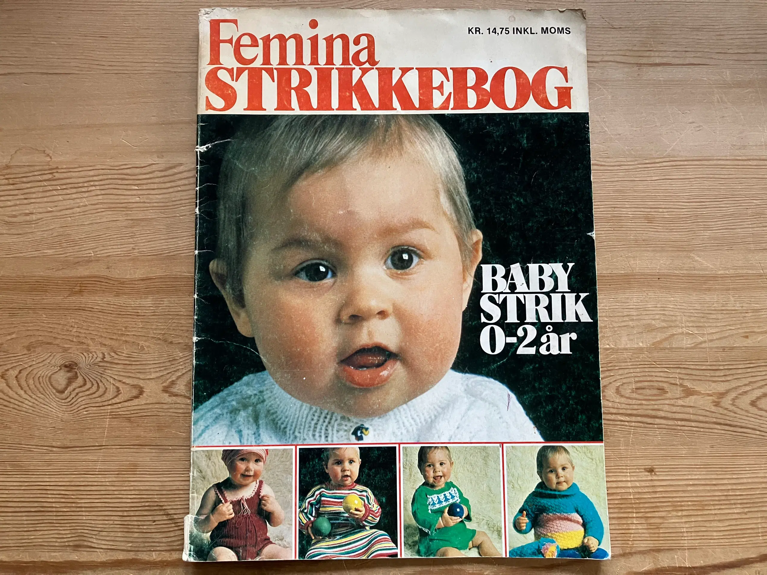 Femina STRIKKEBOG - BABY STRIK 0-2 år