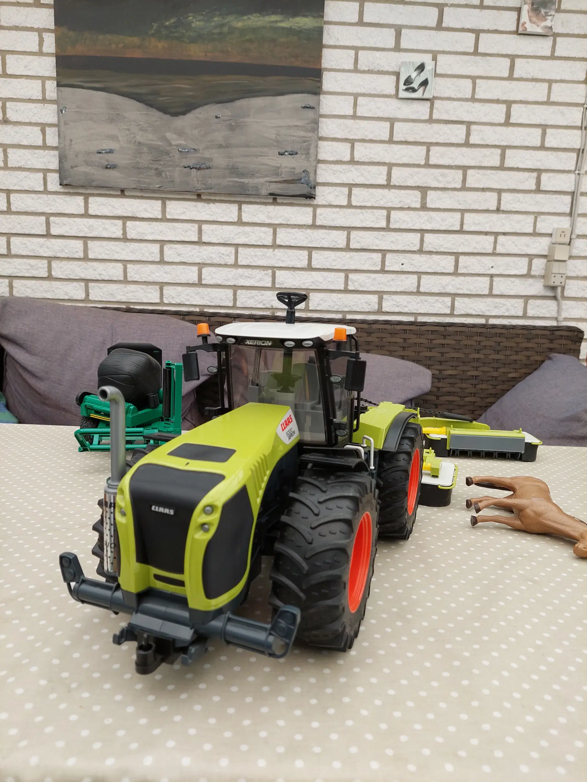 Bruder claas 5000 traktor