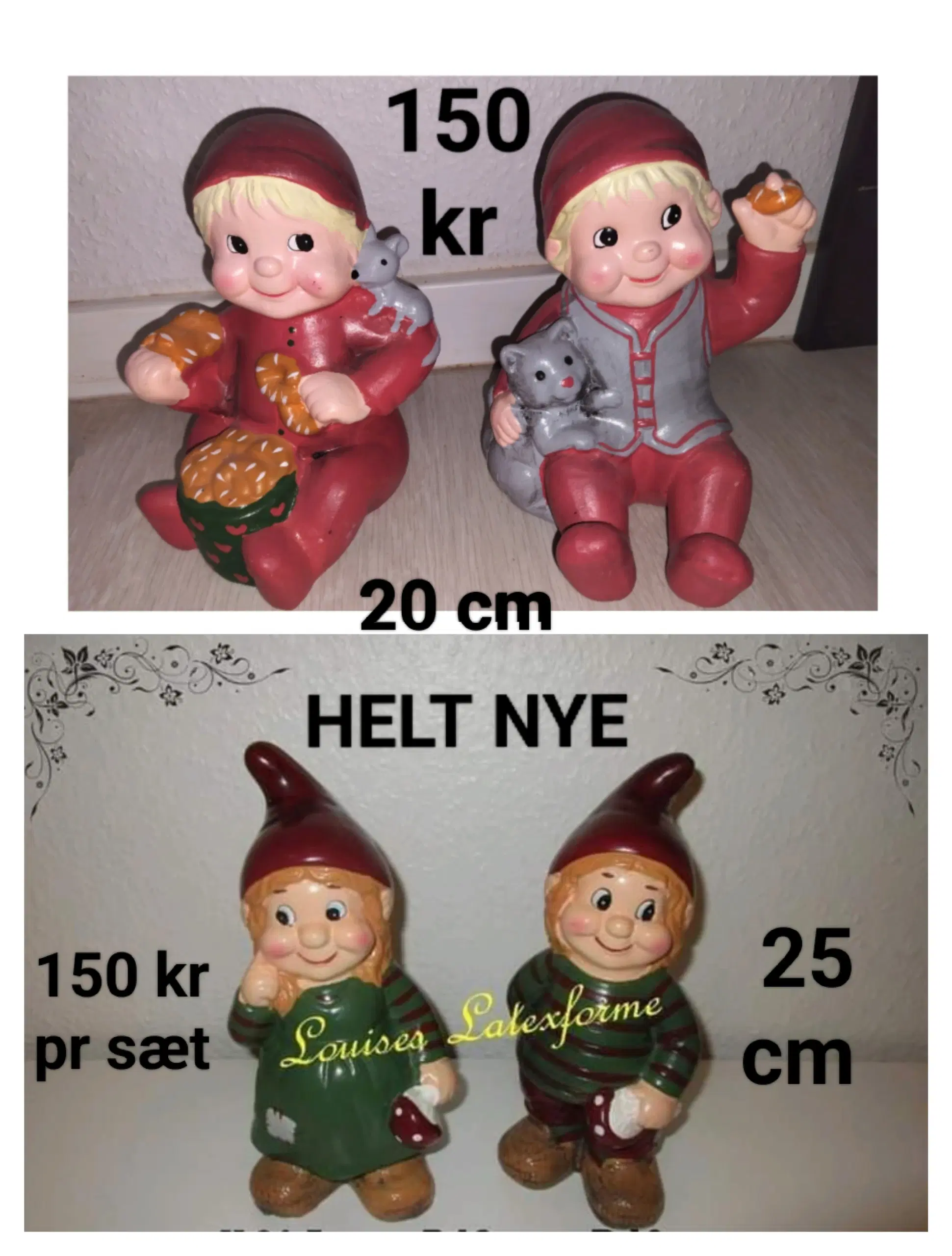 Figurer mest dyr og jul