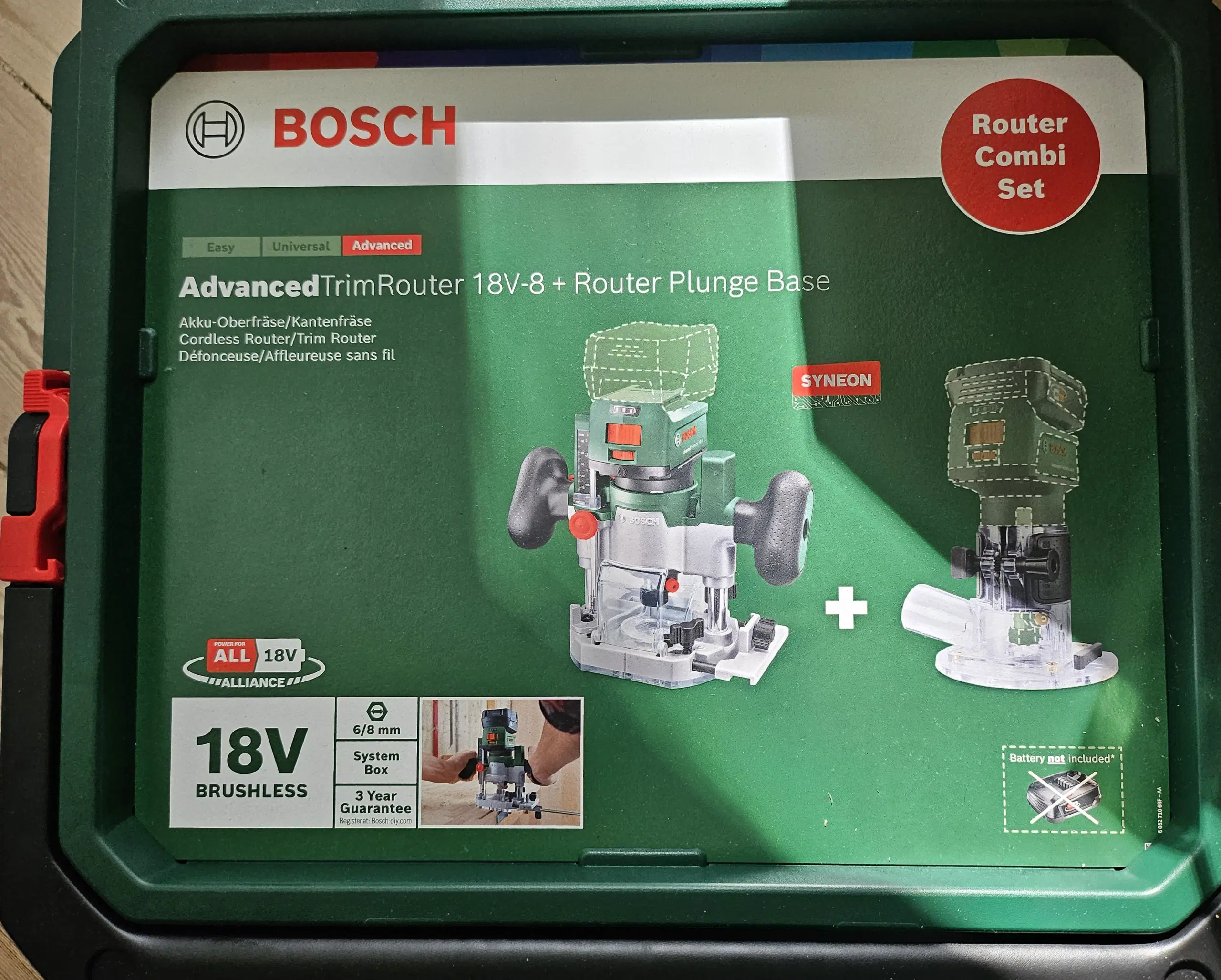 Bosch Kant/overfræser Akku