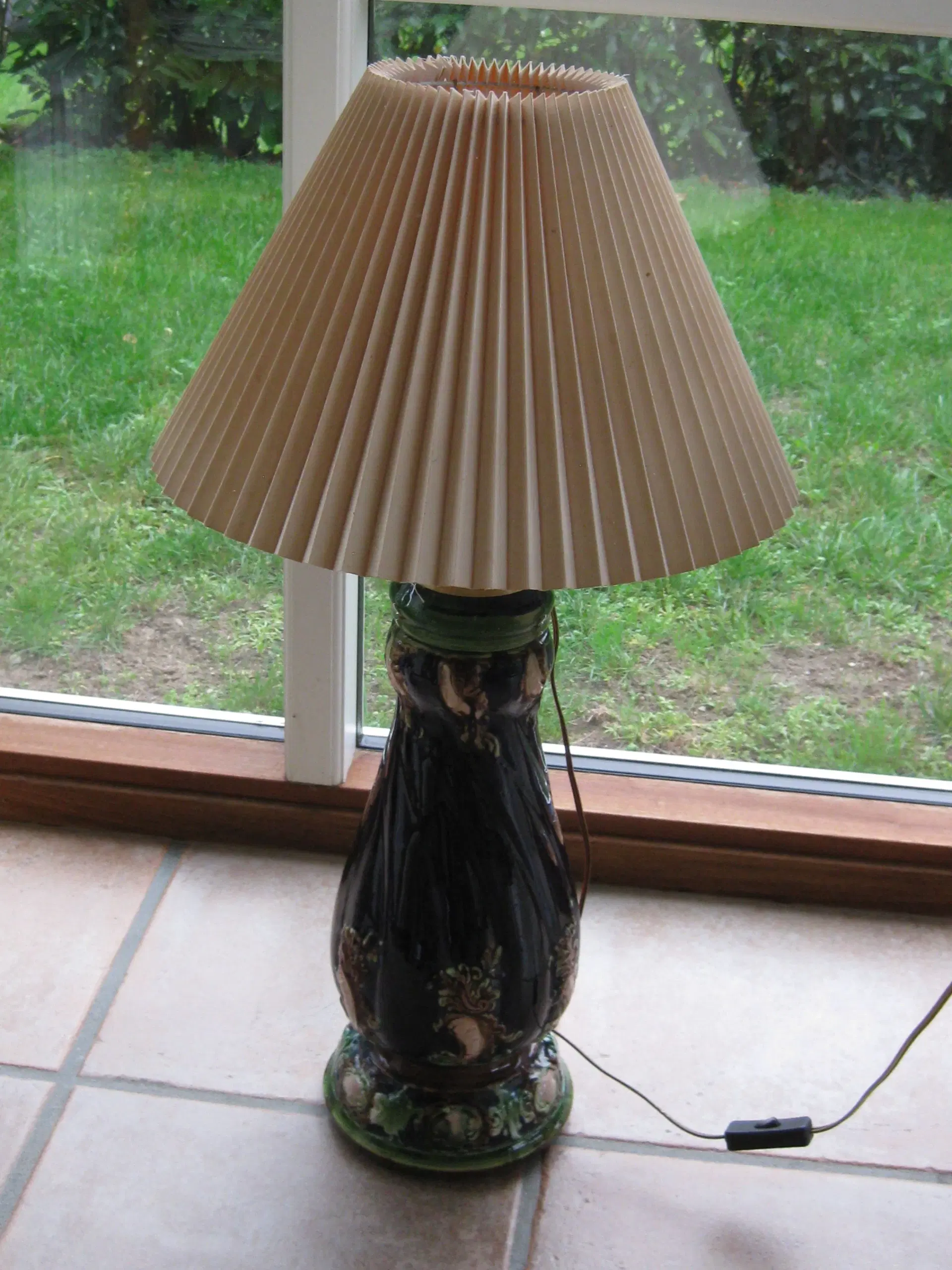 majolika lampe/vase