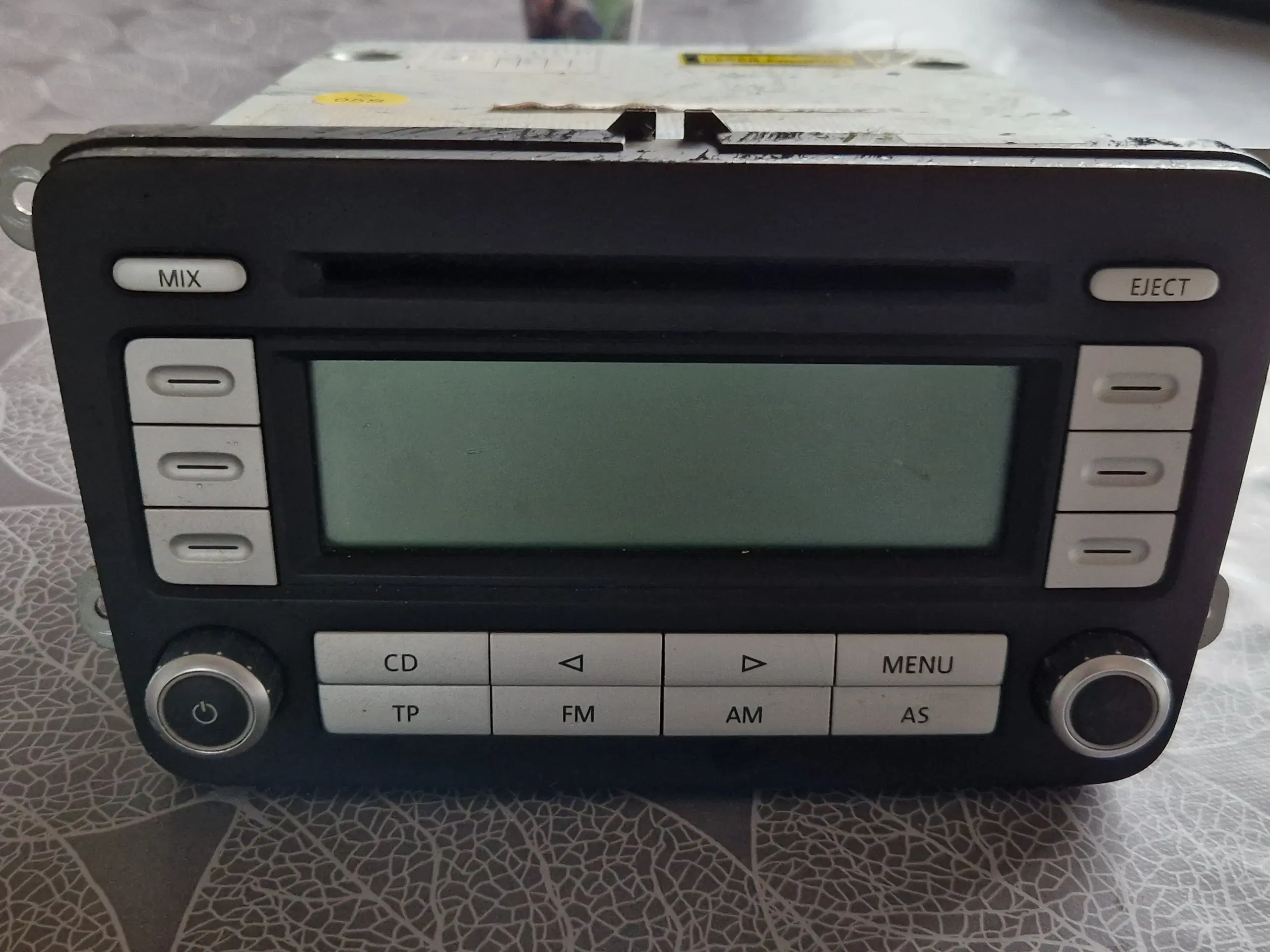 Vw radio/cd afspiller