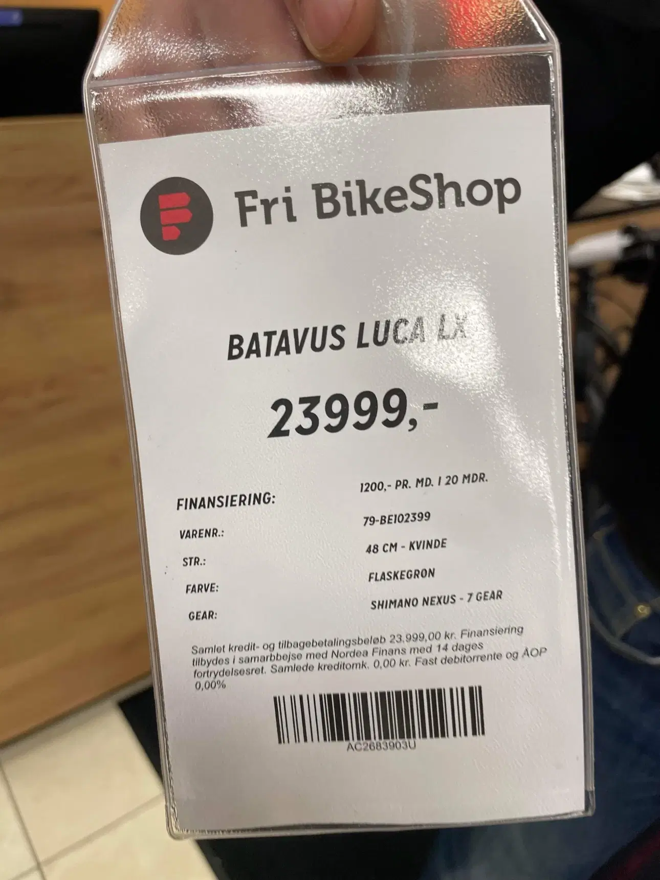 Batavus Luca LX dame el cykel