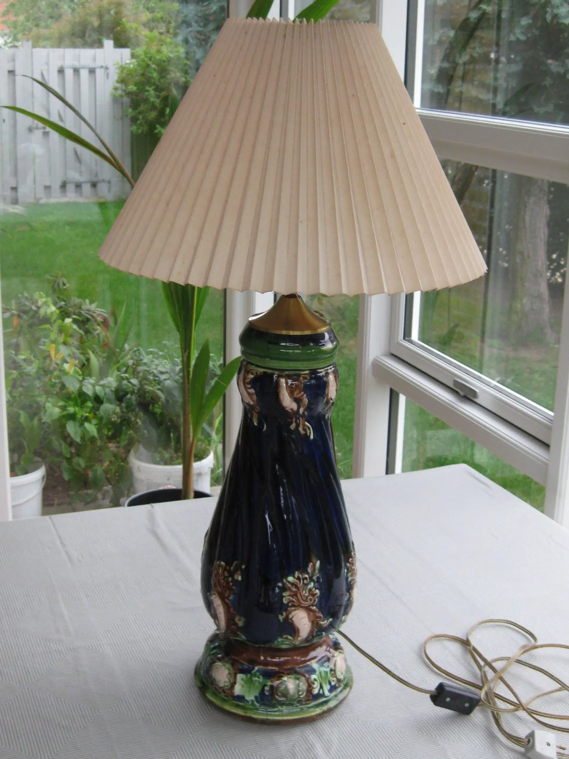 majolika lampe/vase