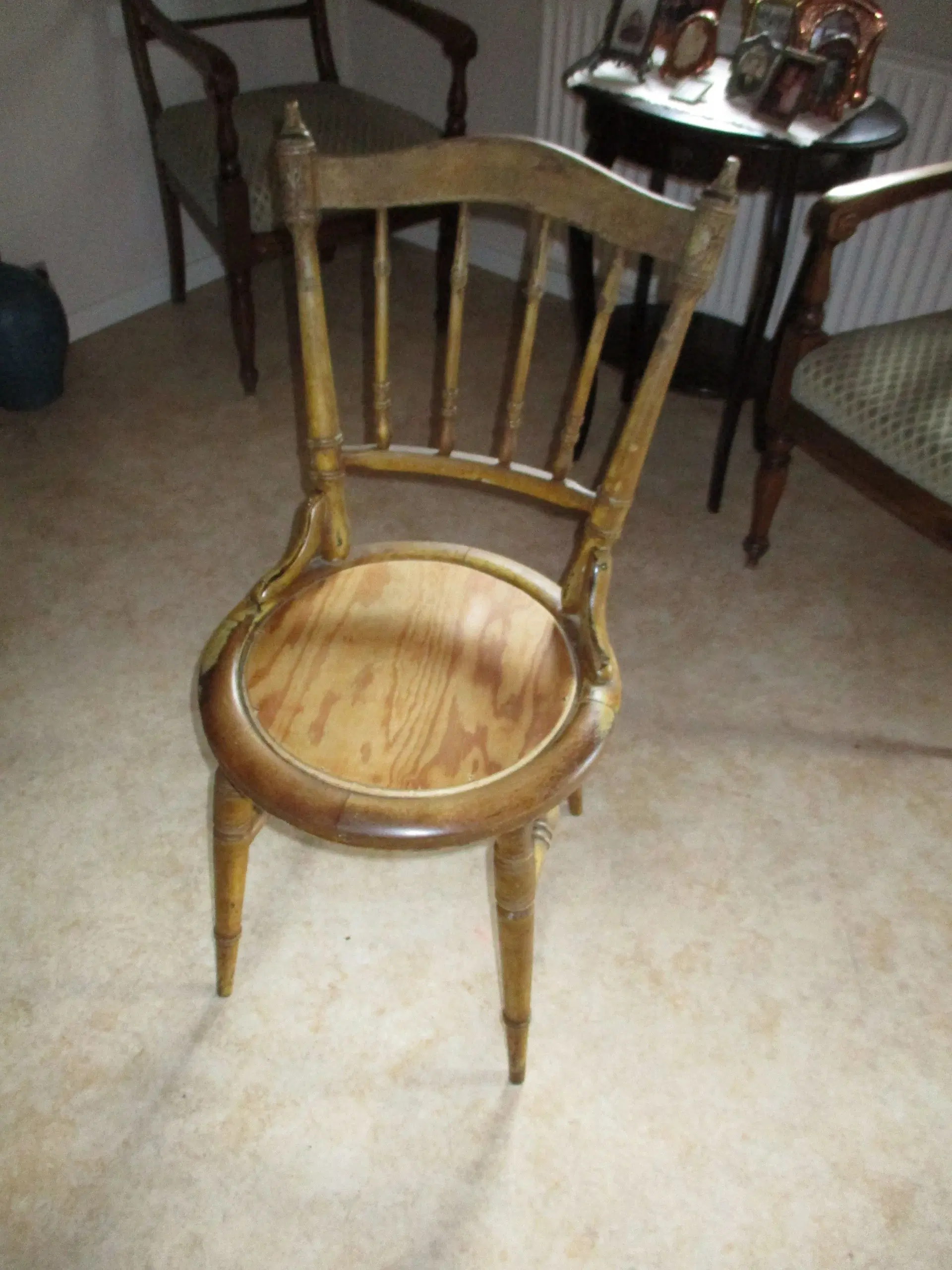 Gammel stol