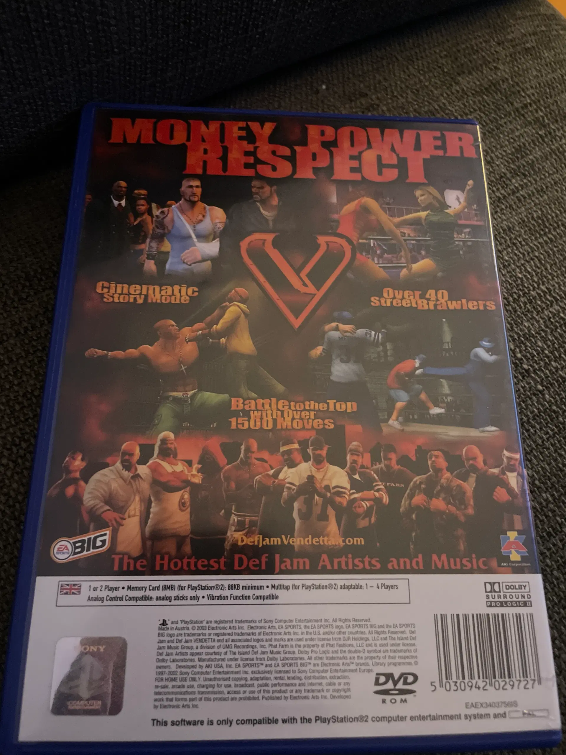 DefJam Vendetta PS2