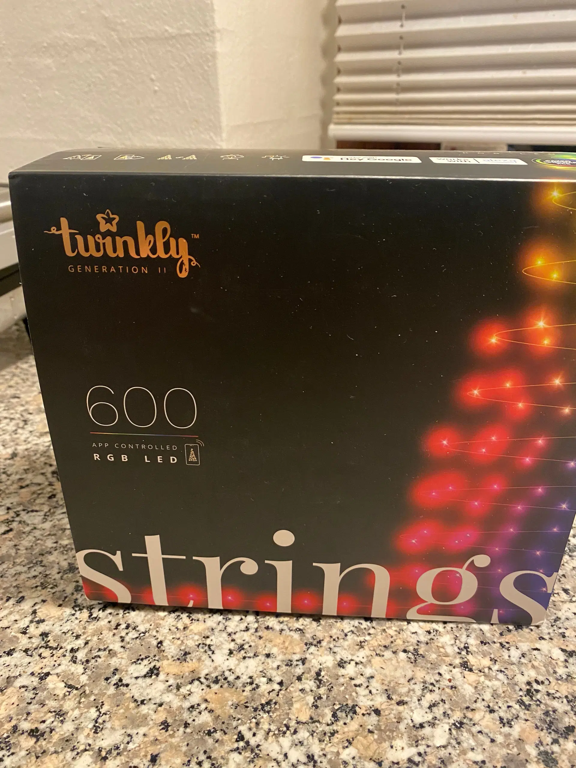 Twinkly gen2 600 rgb led lyskæde