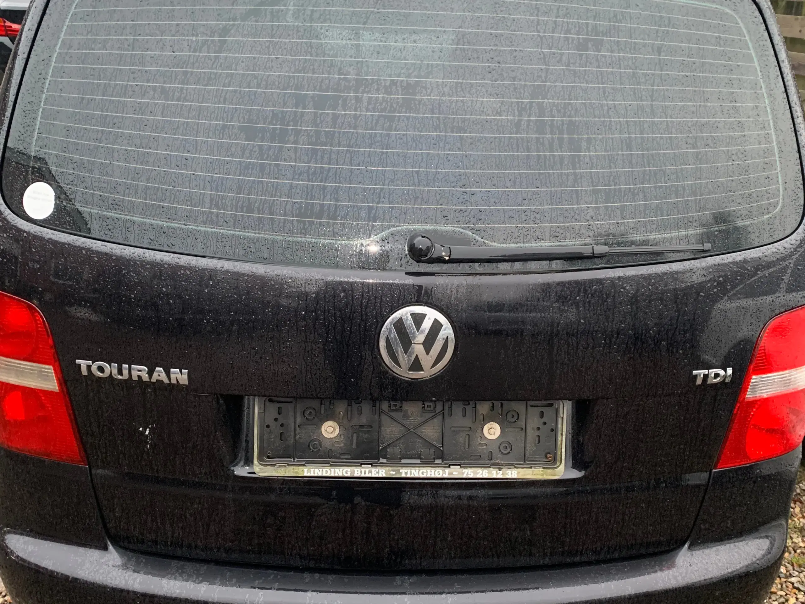 Vw touran bagklap