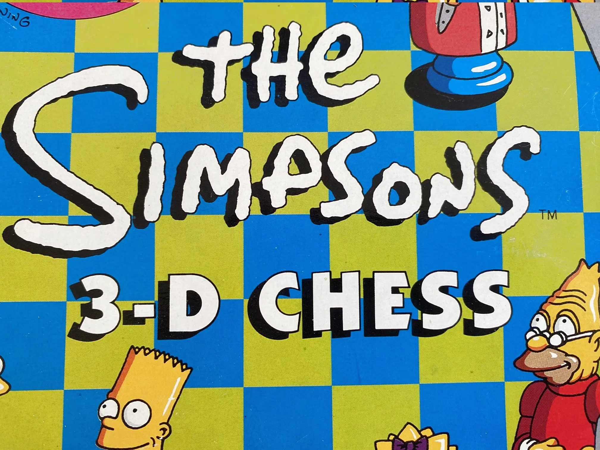 The Simpsons 3-D CHESS 1997