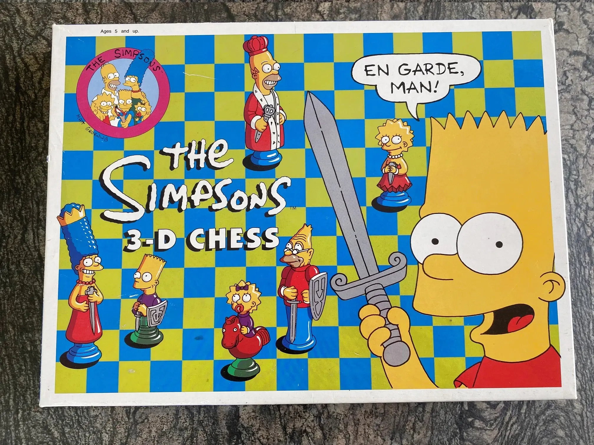 The Simpsons 3-D CHESS 1997