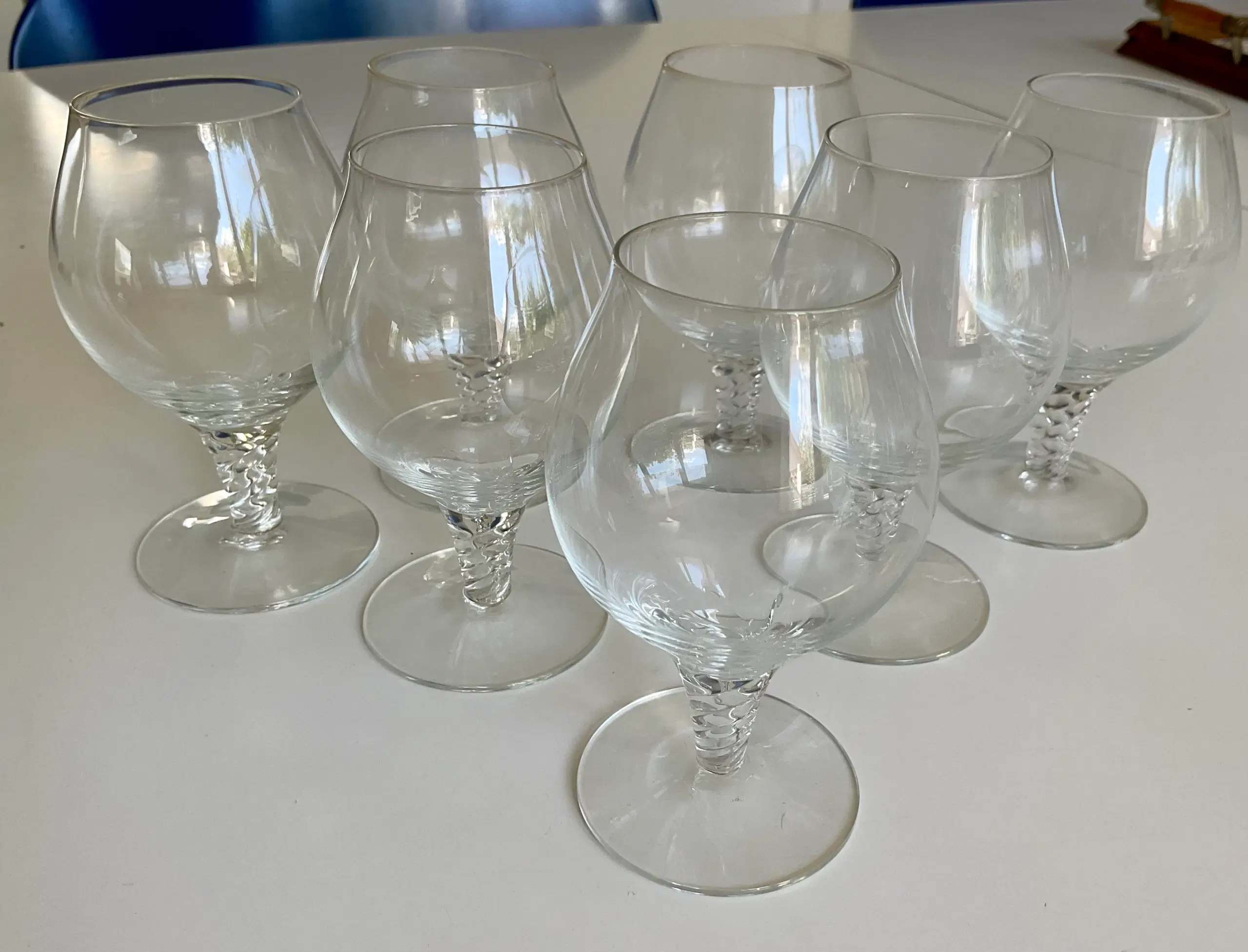 Holmegaard Amager Twist cognacglas