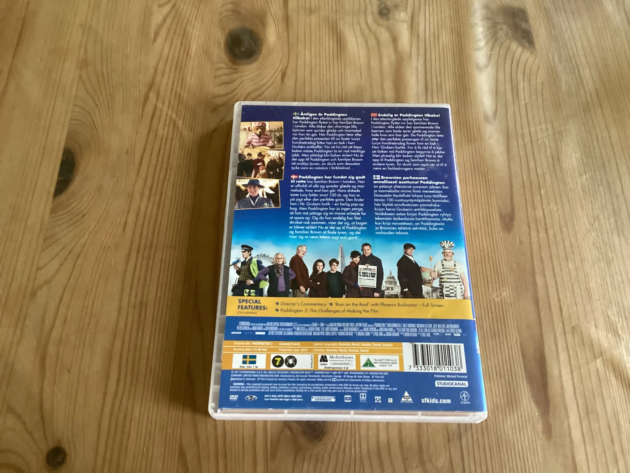 Paddington Bøger Dvd Bamse Spil