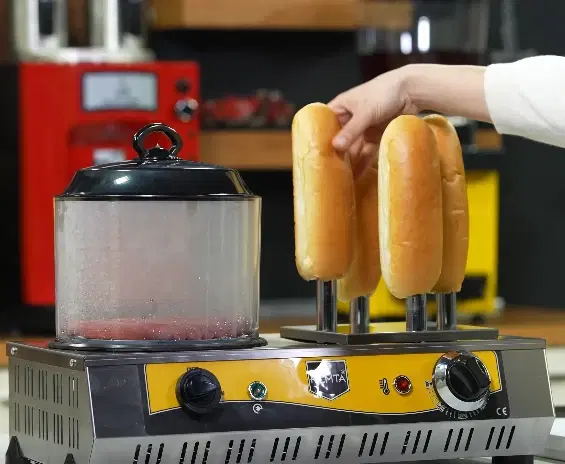 Hotdog maskine – 4 varmespyd