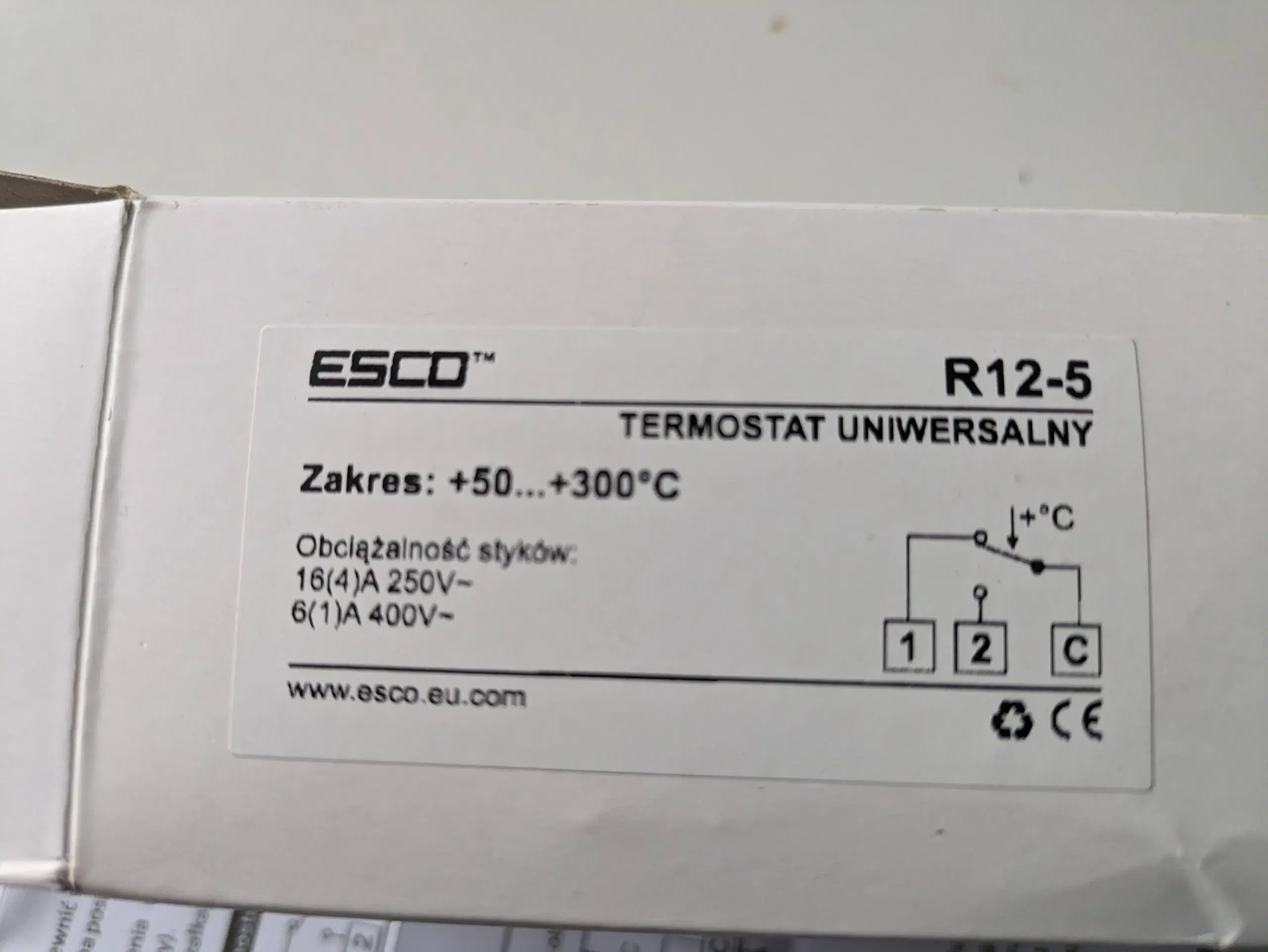 Universal termostat 50-300 Grader