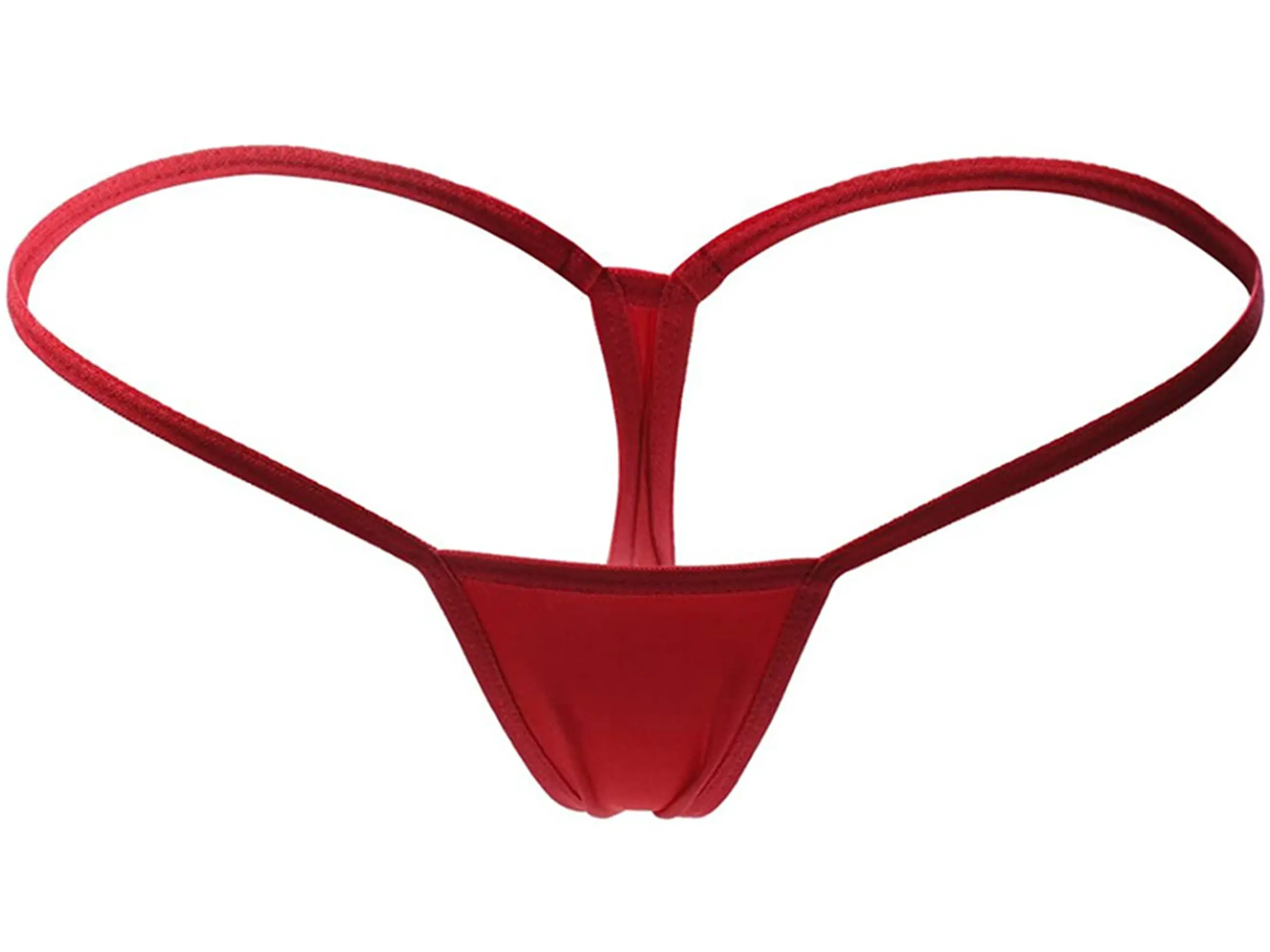 Lavtaljet rød G-string