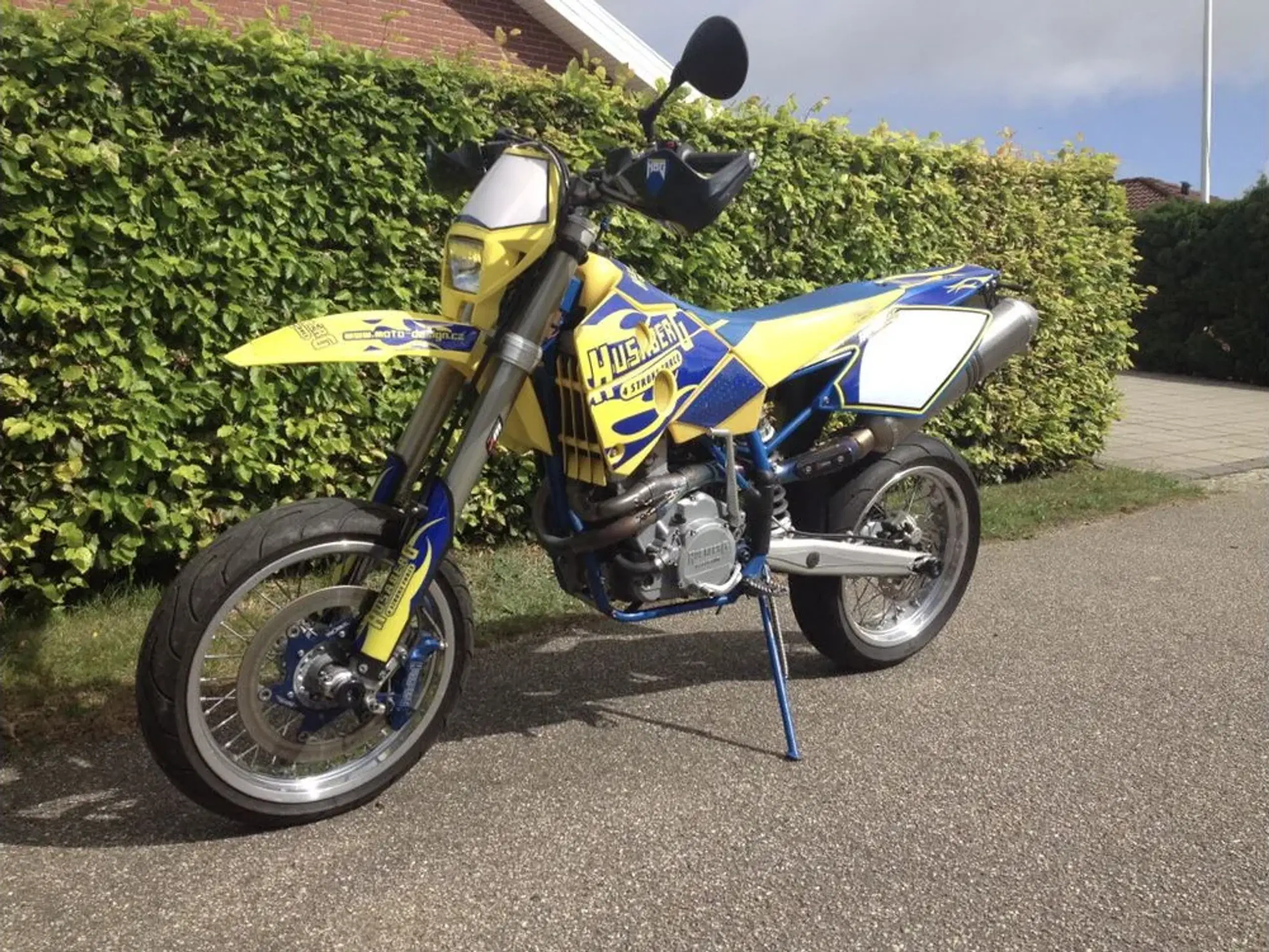 Husaberg fs 650 e - motard - stjålet!!!