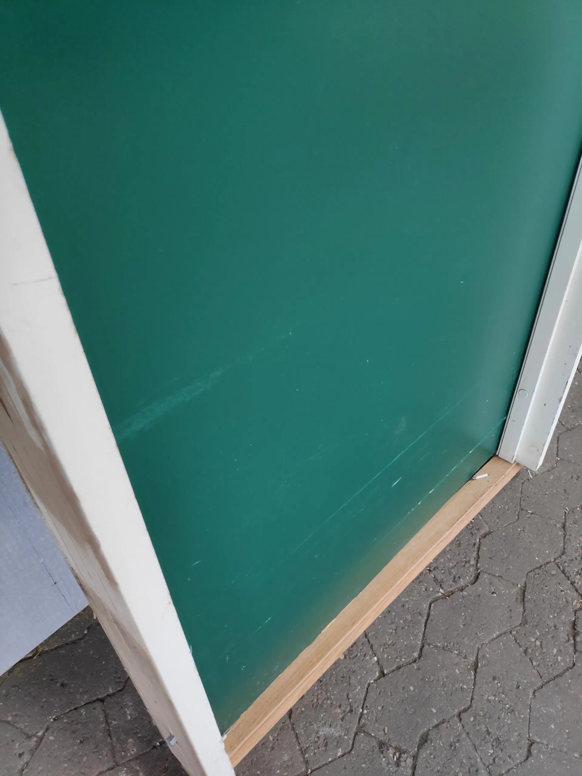 Swedoor branddør bd30 træ 890x130x2090 mm venstrehængt grøn