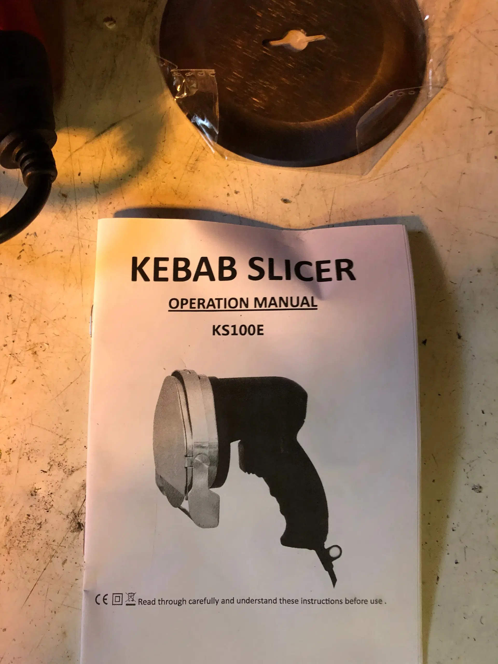 Kebabslicer til 240volt pæn og i orden