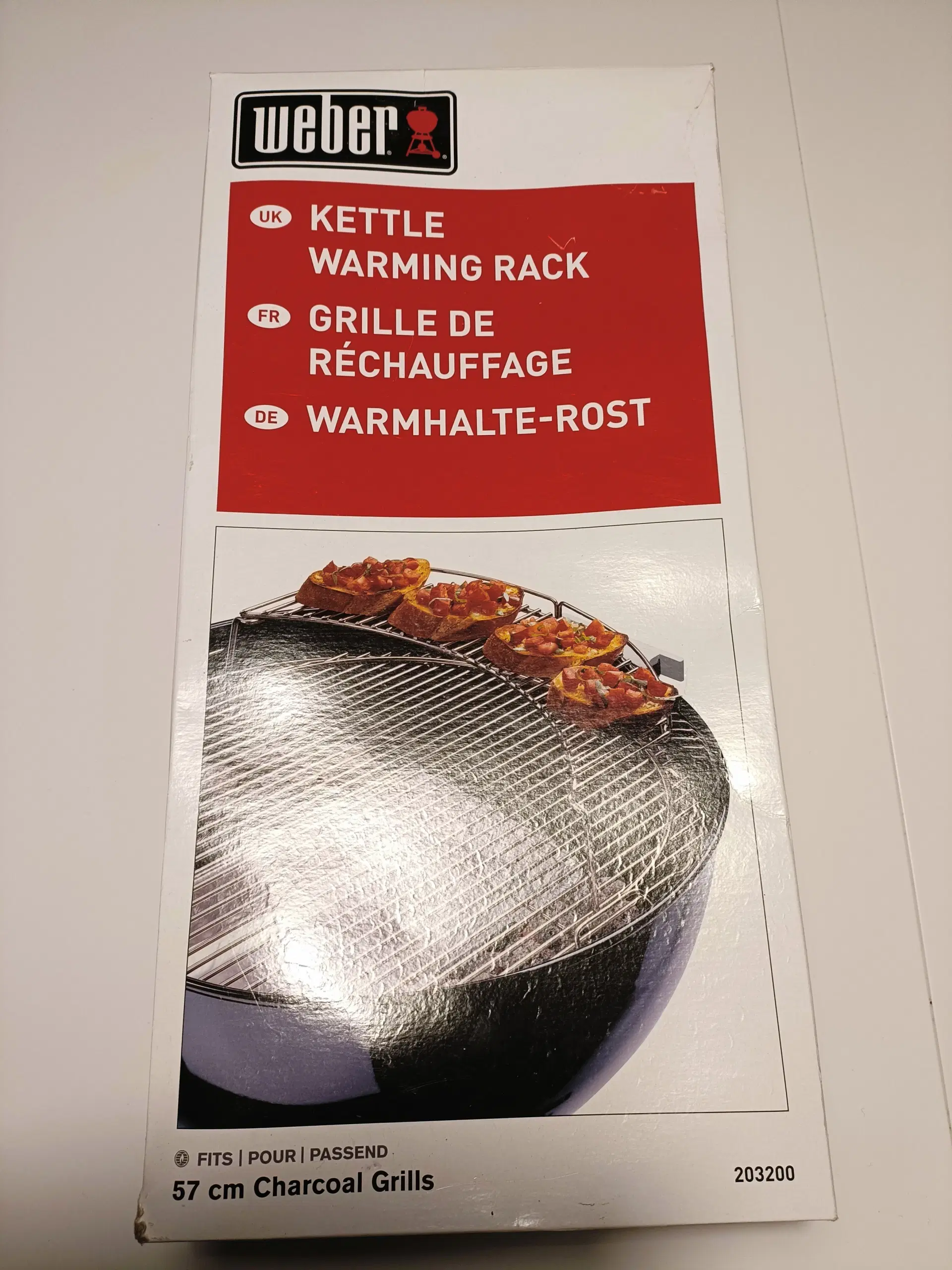 Weber Kettle Warming Rack