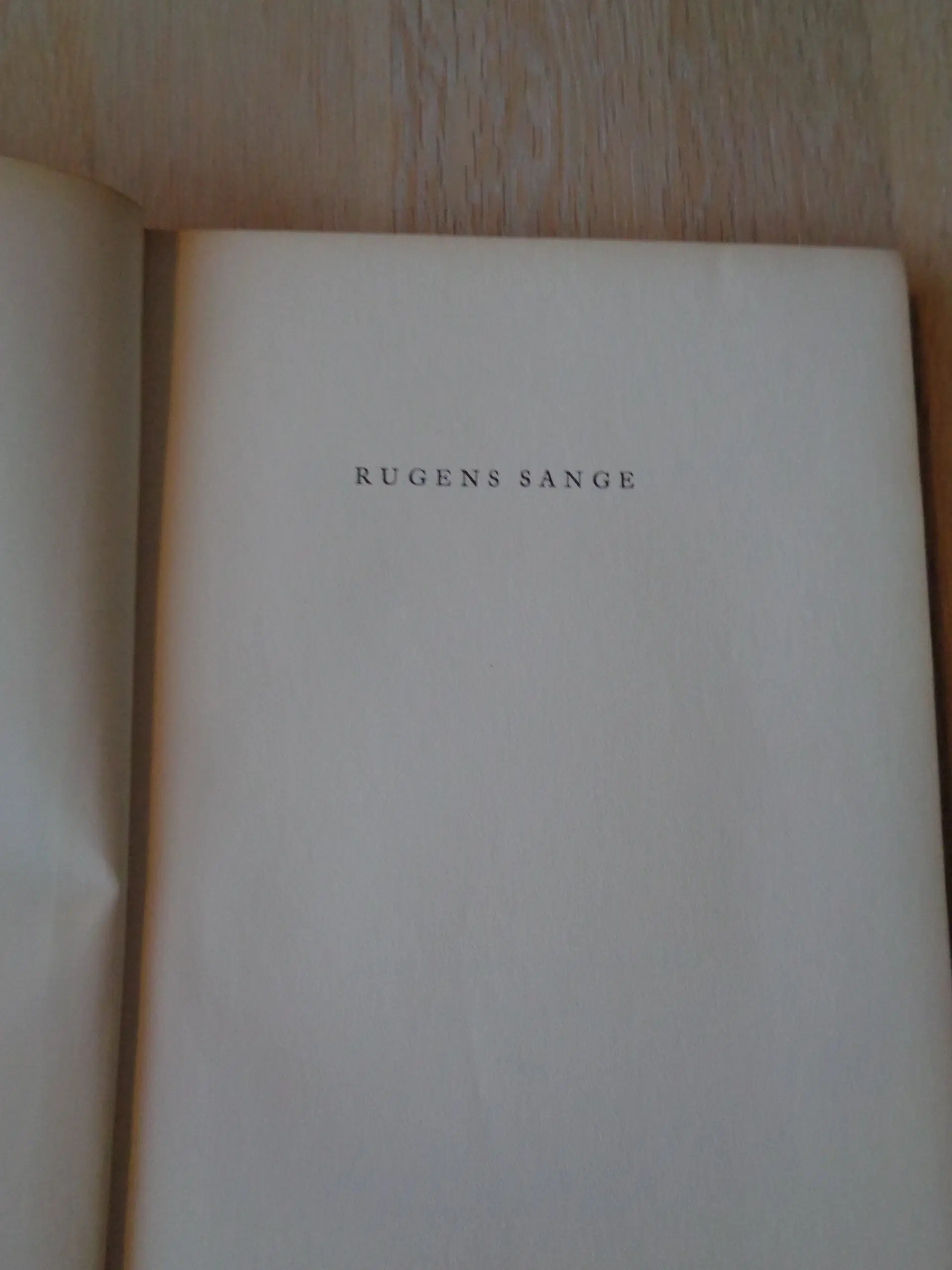 Rugens sange