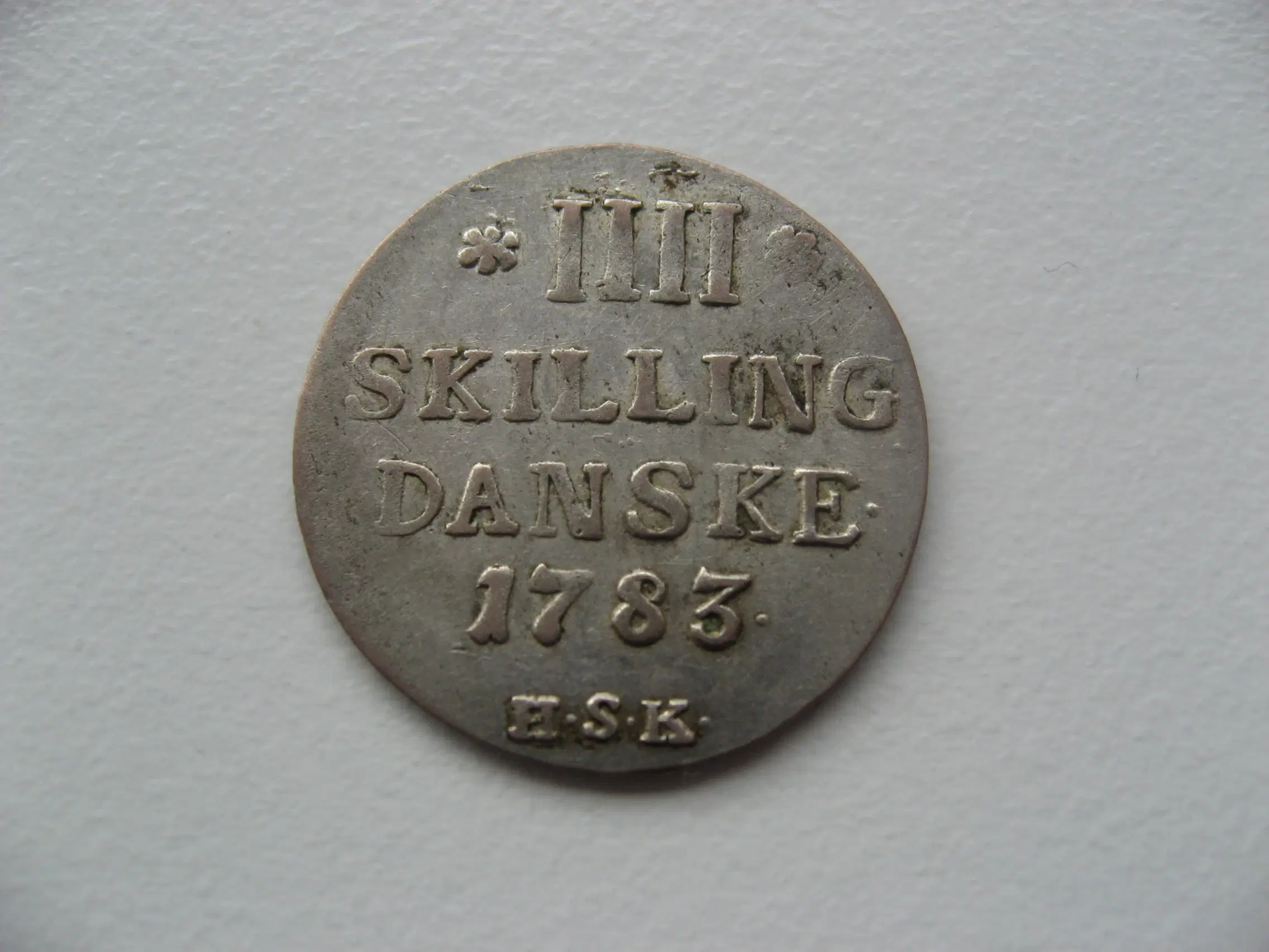 Flot IIII Skilling 1783 ChrDVII