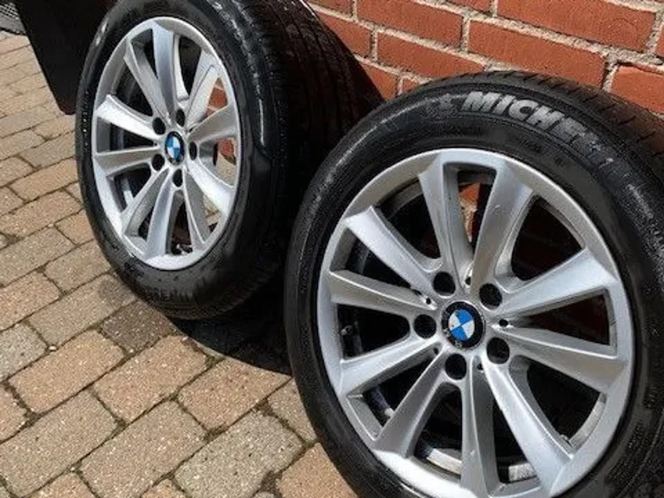 4 stk originale BMW fælge og dæk