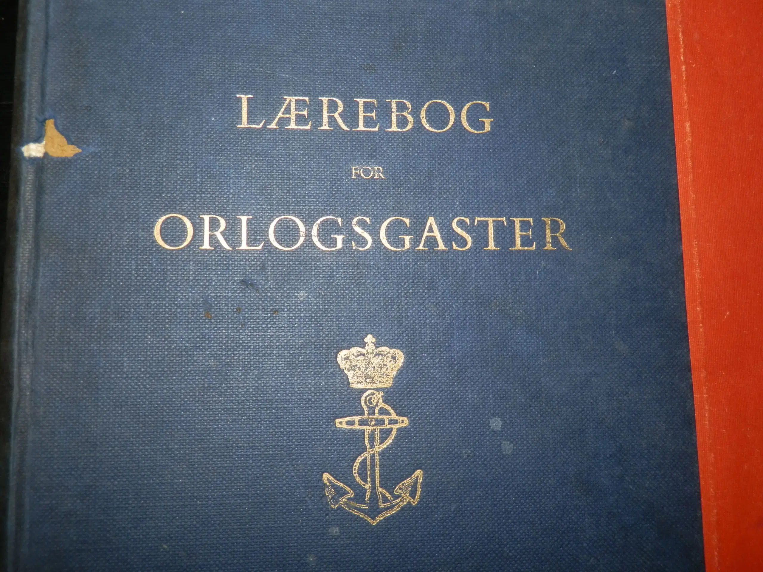 Lærebøger for Orlogsgaster i fin stand