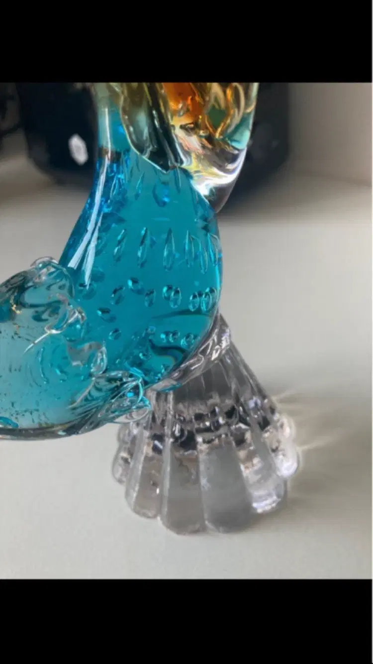 Murano glas fasan