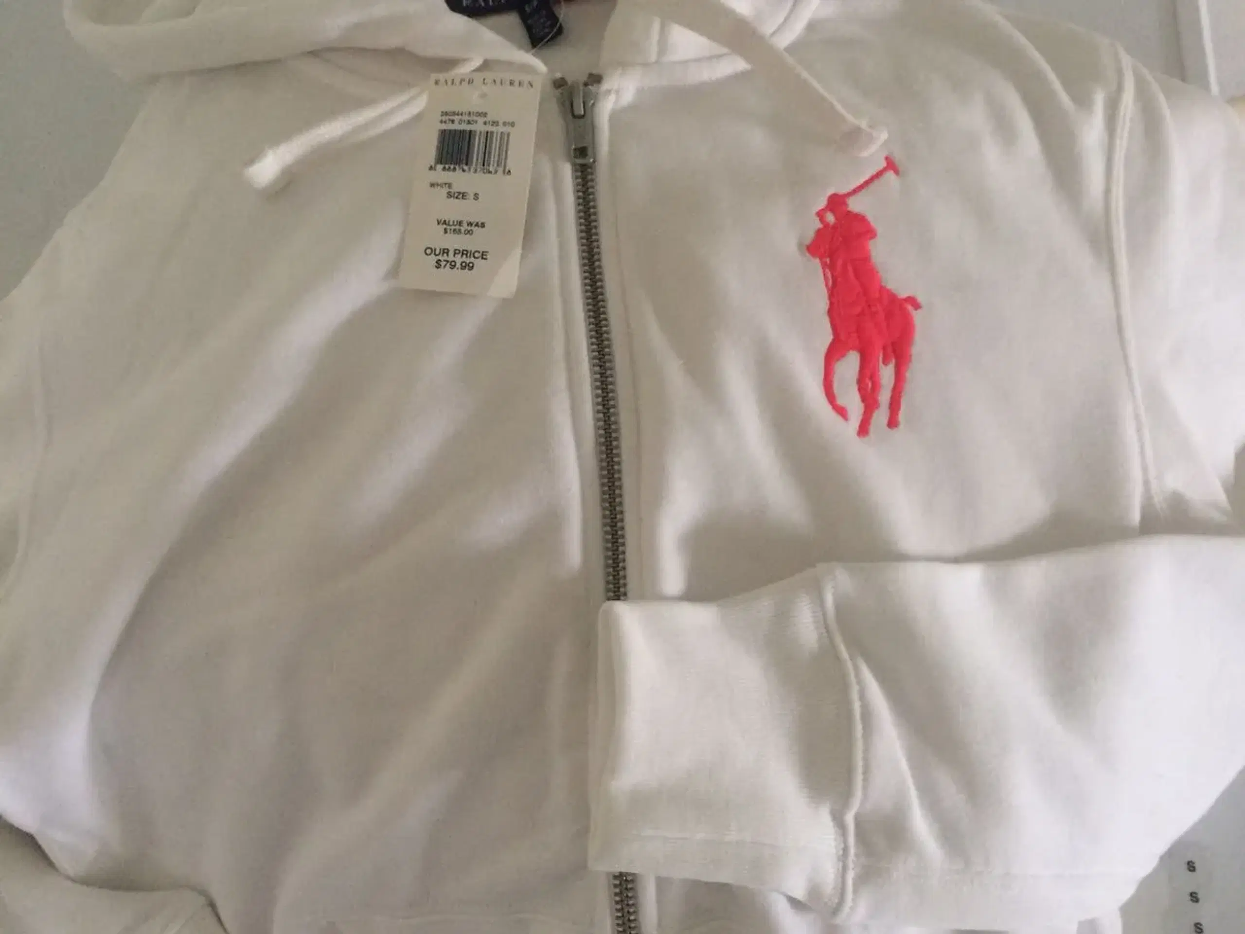 NY Ralph Lauren hættetrøje str S