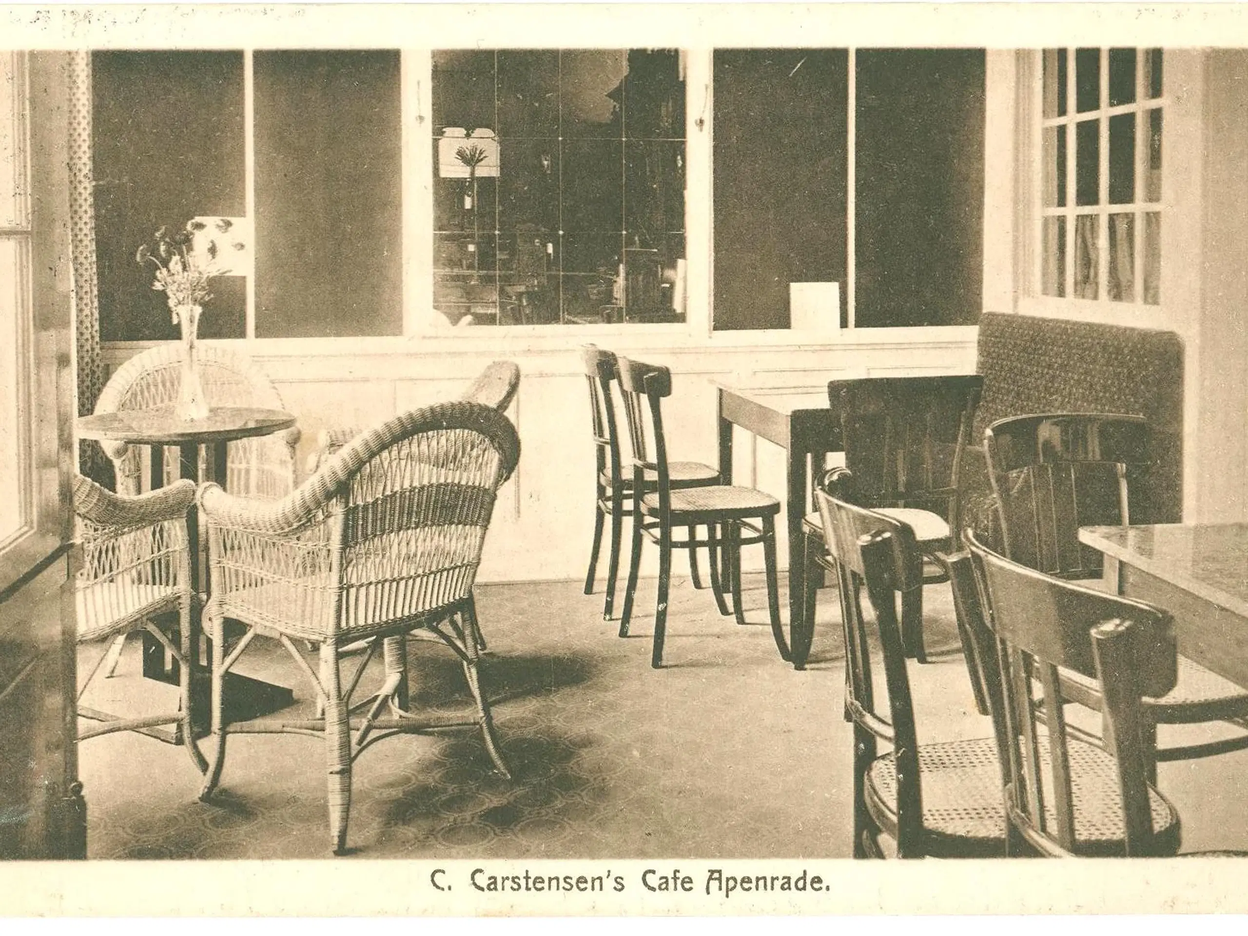 Aabenraa 1914. Café Apenrade