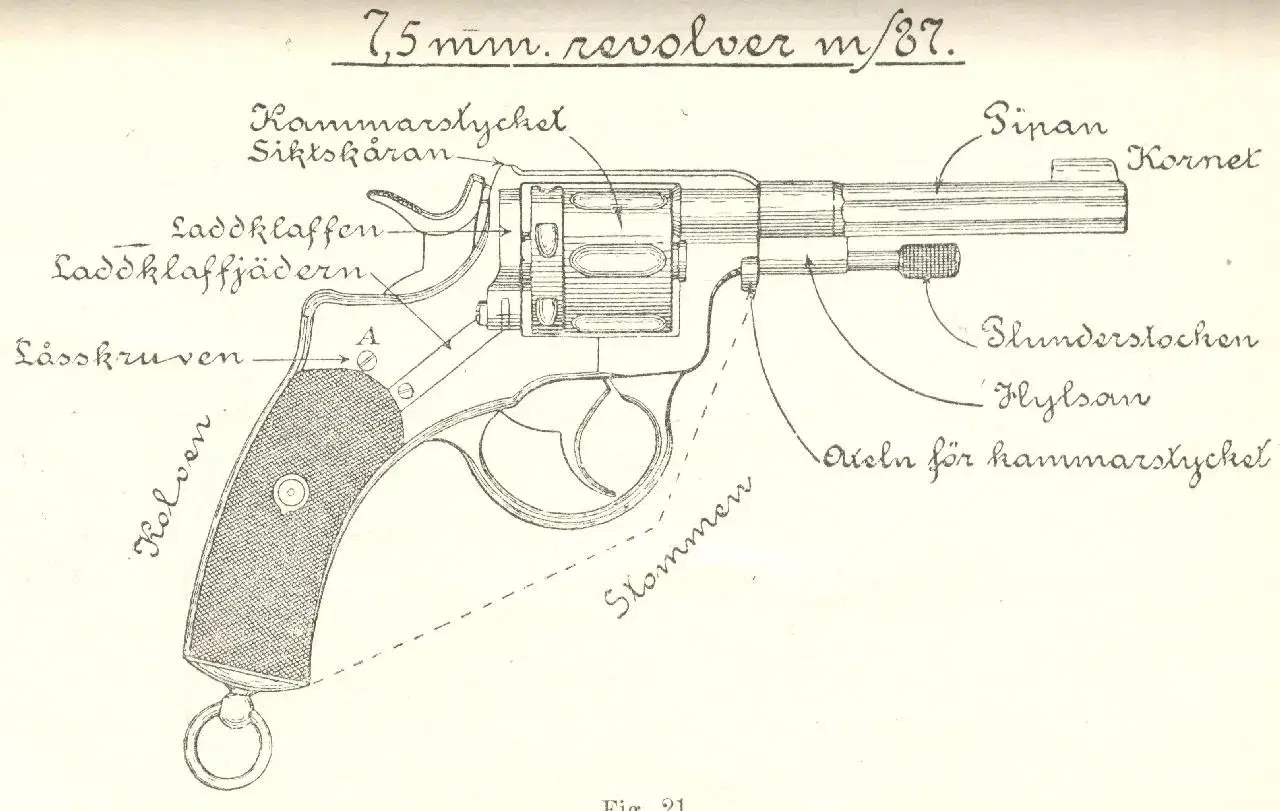 Husqvarna/Nagant revolver