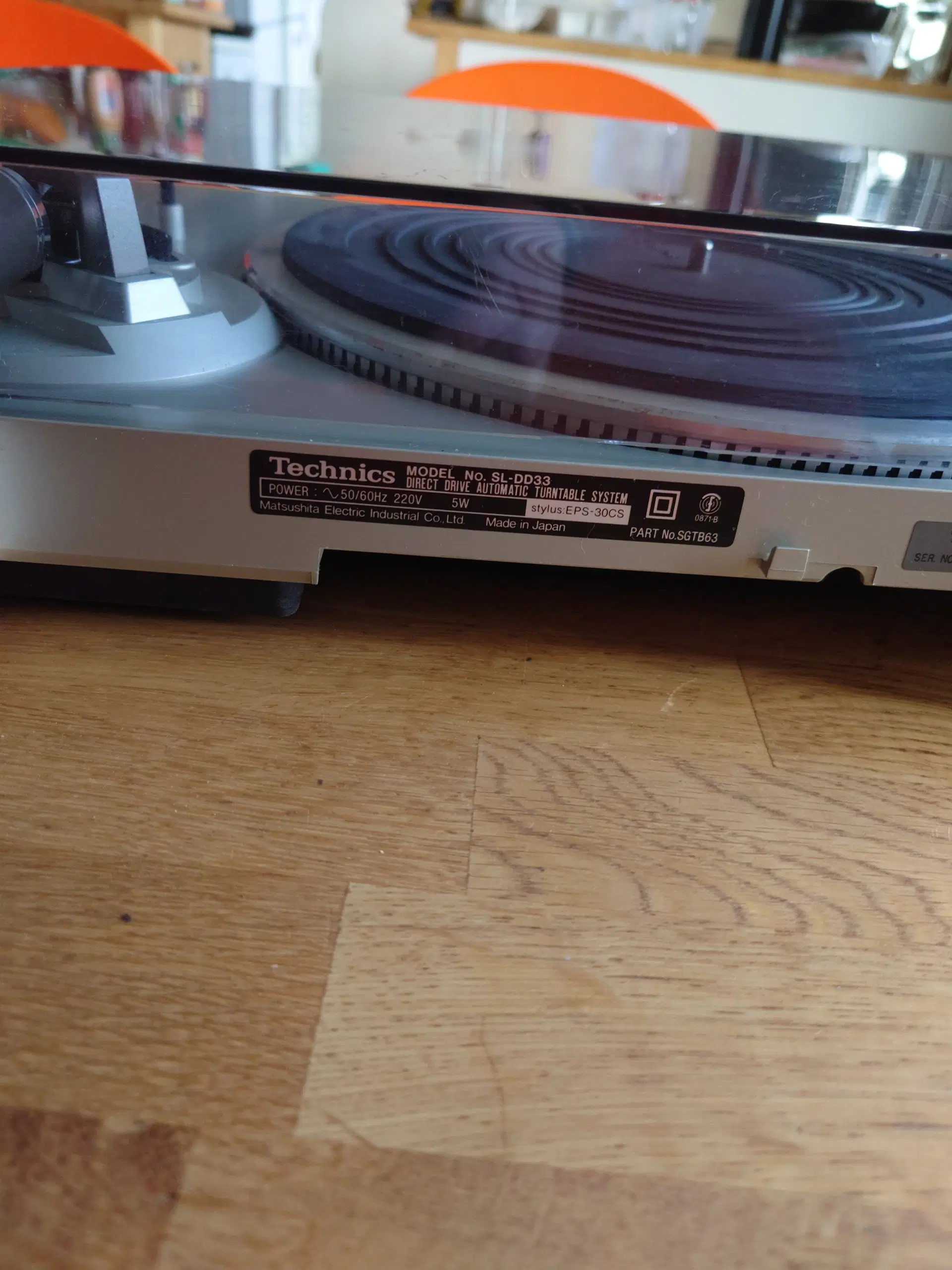 Technics SL-DD33 pladespiller