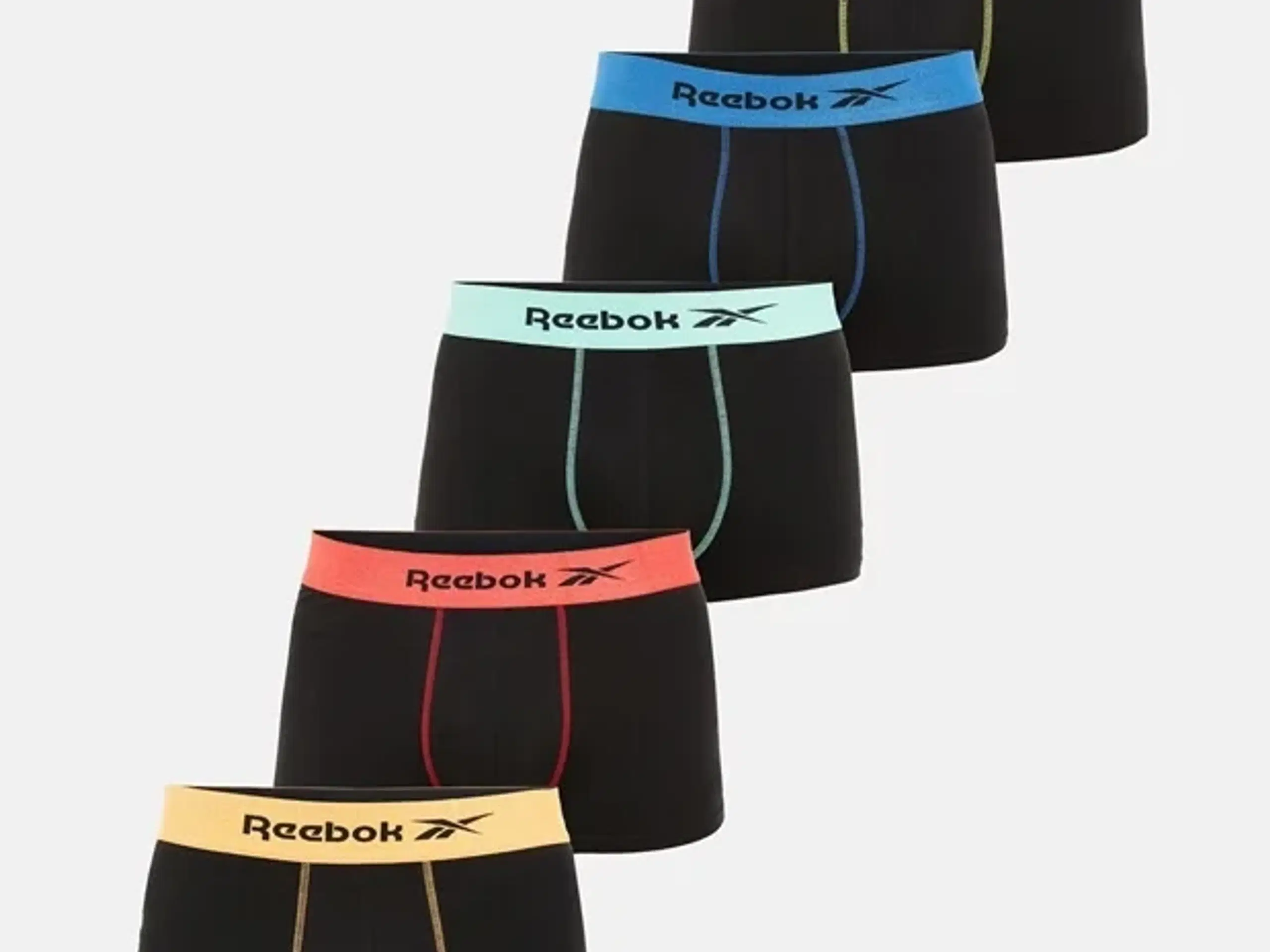 Reebok Boxershorts pakke med 5 stk Farve Sort