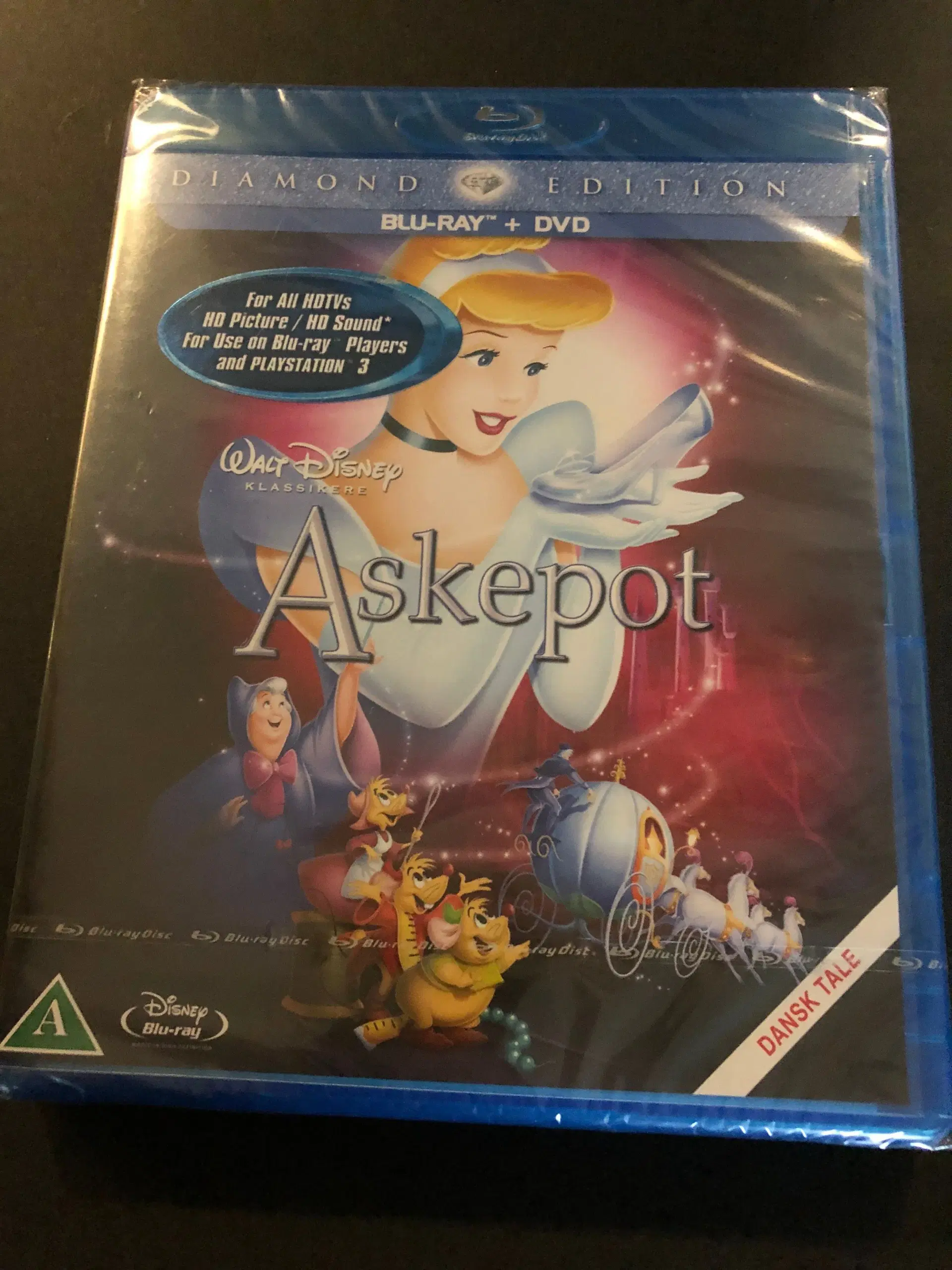 Walt Disney film Askepot 1-2 3