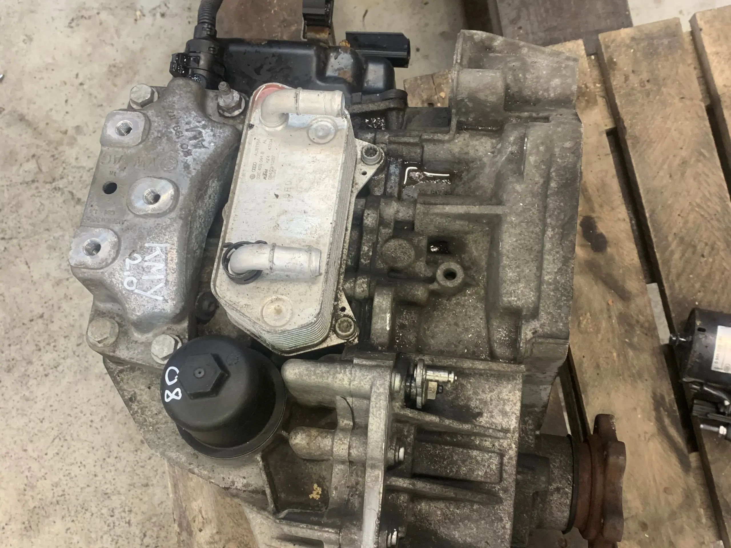 Vw 20 tdi dsg gearkasse