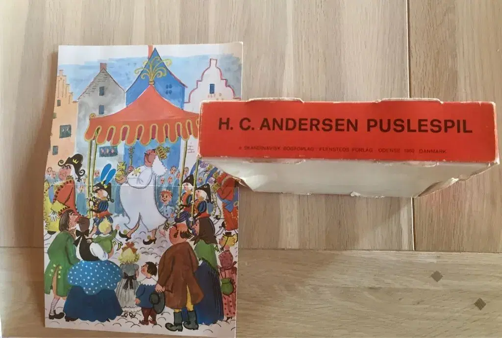 Gammel HC Andersen puslespil