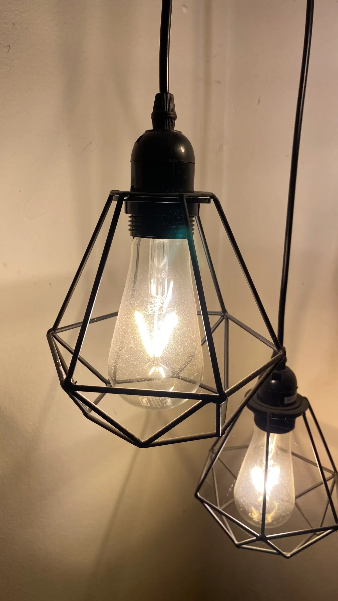 Loftslampe inkl 3 led pærer