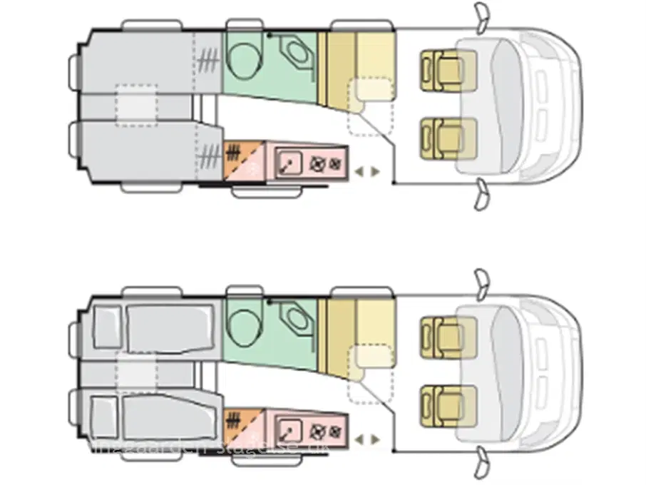 2024 - Adria Twin Supreme 640 SLB   AUTOMATGEAR - VOGNEN ER PÅ LAGER