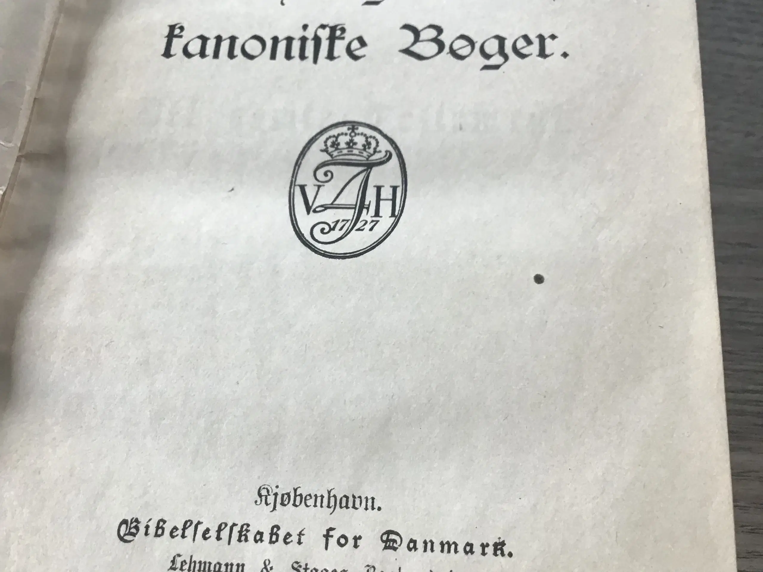 Bibel fra 1919