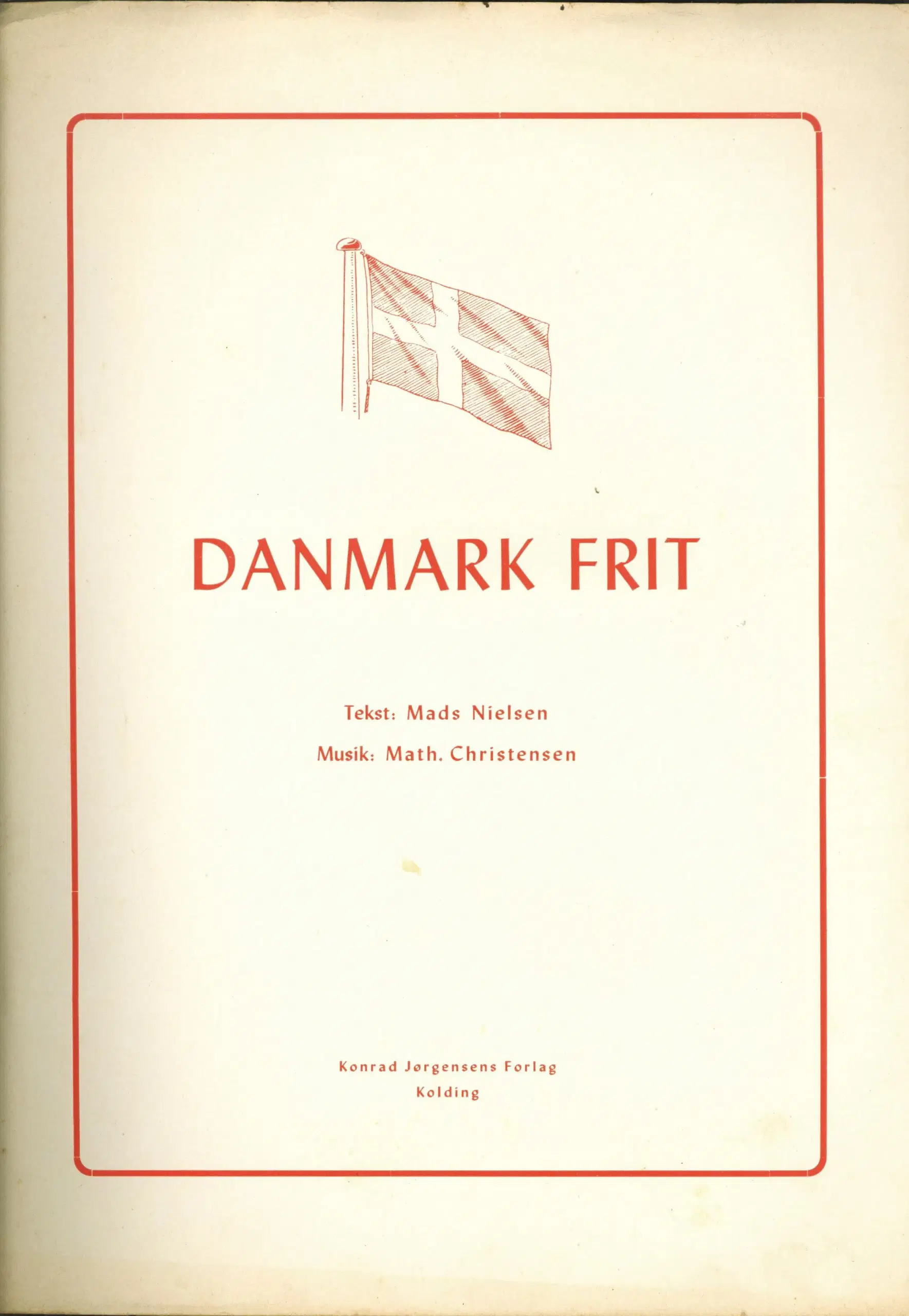 Danmark Frit Nodeblad 1945