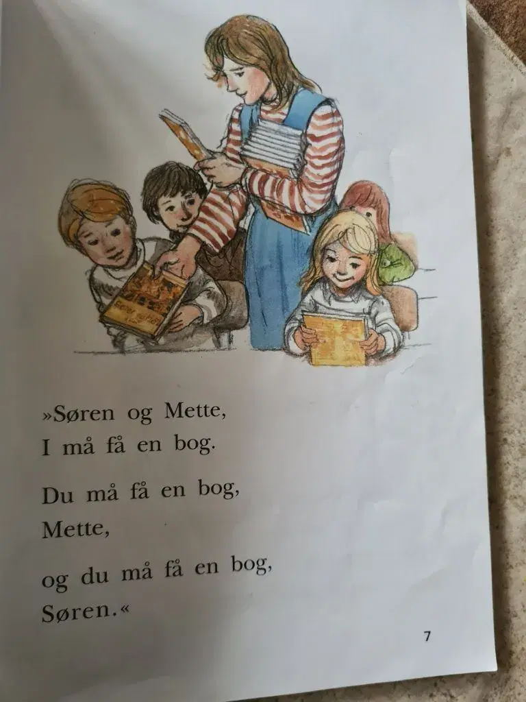 Kendt Søren og Mette-læsebog